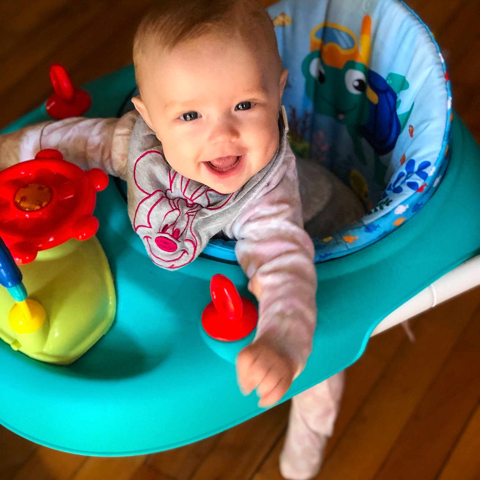 Blayke is registered to the contest to win money with this photo: baby, baby_playing_with_toys, baby_products, baby_toys, child, fun, leisure, person, play, product, sitting, skin, toddler, toy
