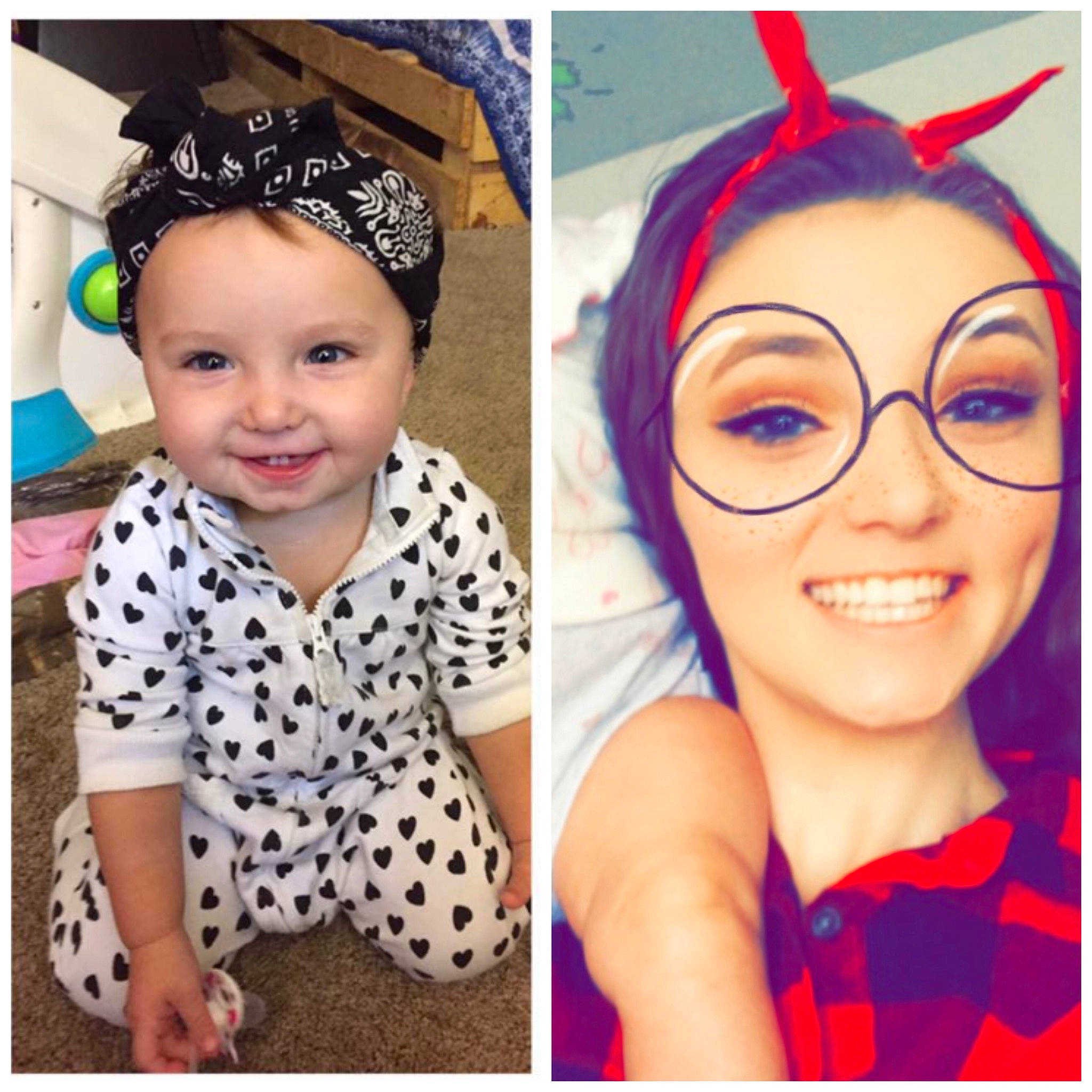 Zoey joined the competition — help win amazing prizes! baby, beauty, cheek, child, design, ear, eye, eyebrow, eyewear, face, forehead, glasses, hair, hair_accessory, head, headband, joy, lip, nose, person