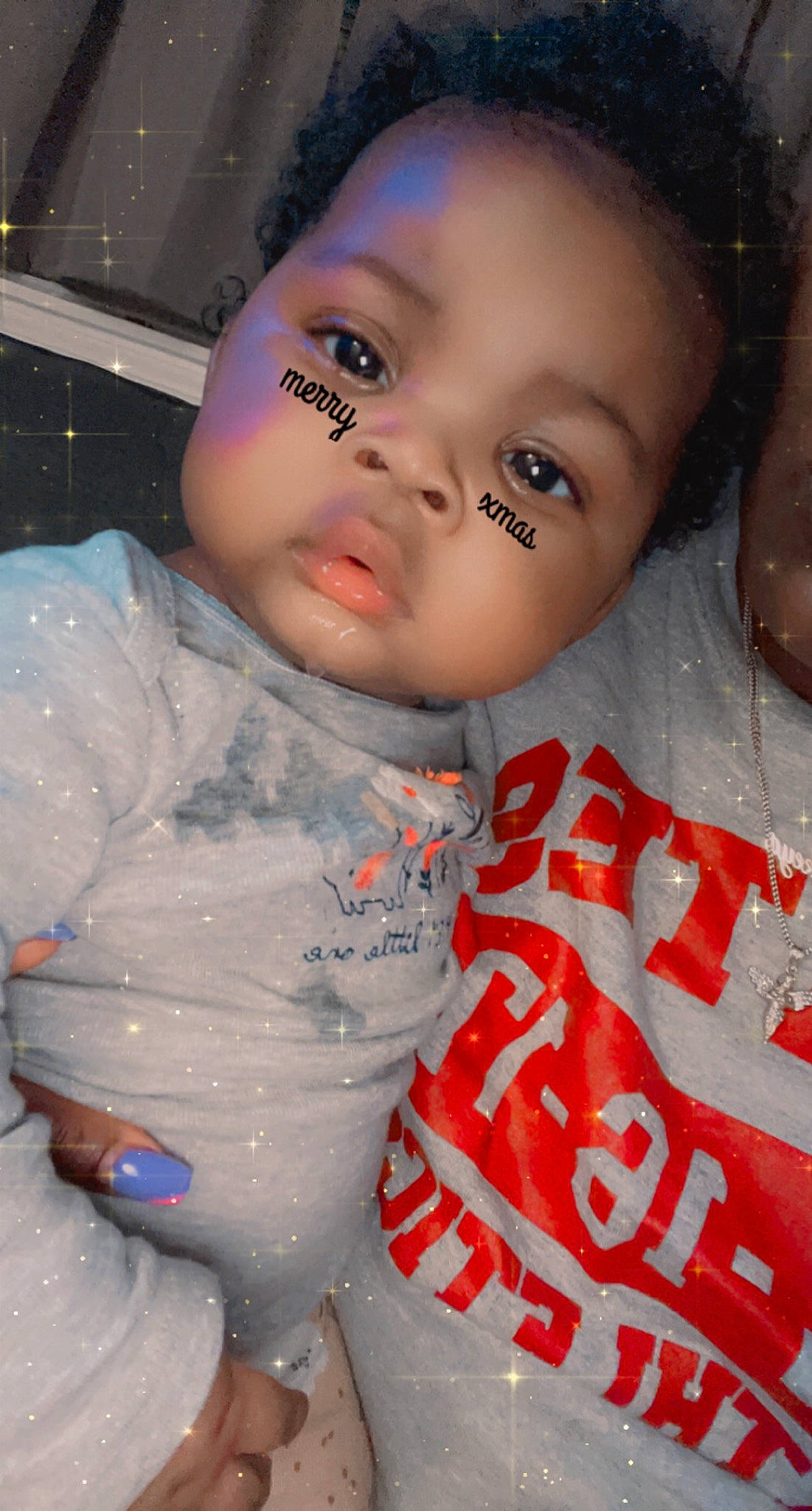 Shaliah joined the competition — help win amazing prizes! active_shirt, baby, baby_toddler_clothing, cheek, child, cool, eyebrow, eyelash, forehead, iris, lip, long_sleeved_t_shirt, person, skin, sleeve, toddler