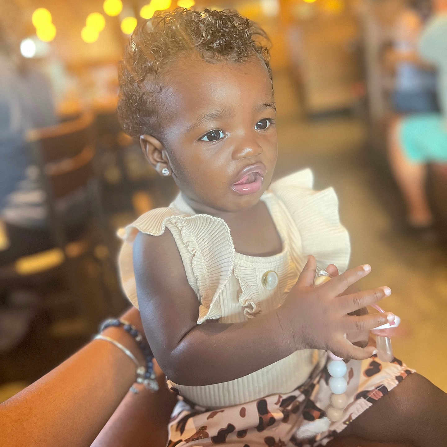 Ava Grace is registered to the contest to win money with this photo: accessories, bodypart, bracelet, child, clothing, earring, face, female, finger, girl, hand, happy, head, jewelry, person, photography, portrait, shorts, sitting, smile