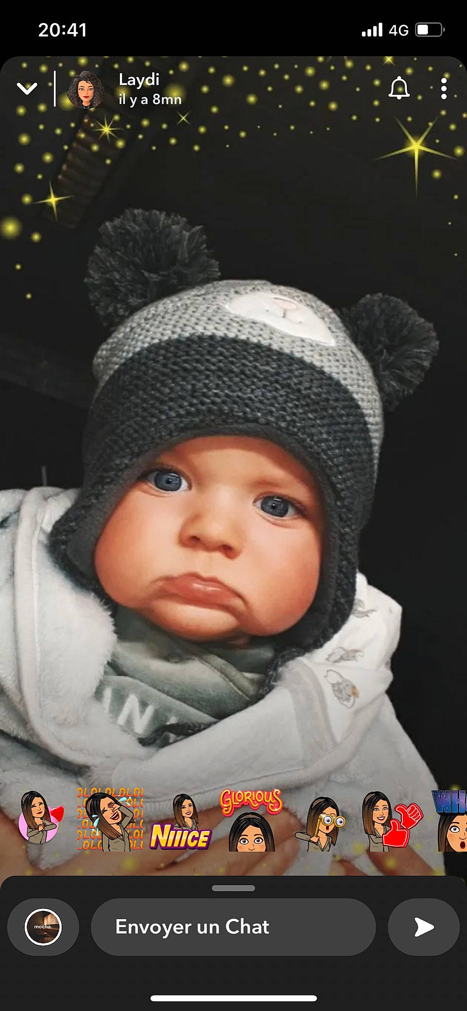 Connor a rejoint le concours — aidez-le/la à gagner de superbes lots ! art, baby, beanie, bonnet, cap, cheek, child, fashion_accessory, flash_photography, font, happy, headgear, headwear, hoodie, knit_cap, person, photo_caption, portrait_photography, toddler, winter