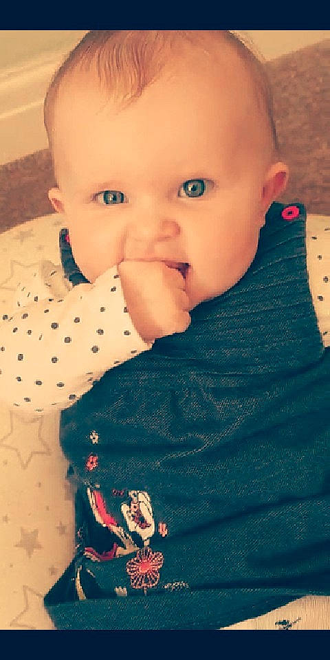 Isla-grace joined the competition — help win amazing prizes! arm, baby, cheek, child, chin, ear, eye, face, forehead, head, iris, lip, mouth, neck, nose, person, skin, smile, toddler