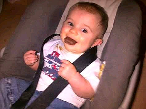 Kyle joined the competition — help win amazing prizes! baby, baby_carriage, baby_in_car_seat, baby_products, car_seat, cheek, child, nose, person, product, seat_belt, smile, toddler