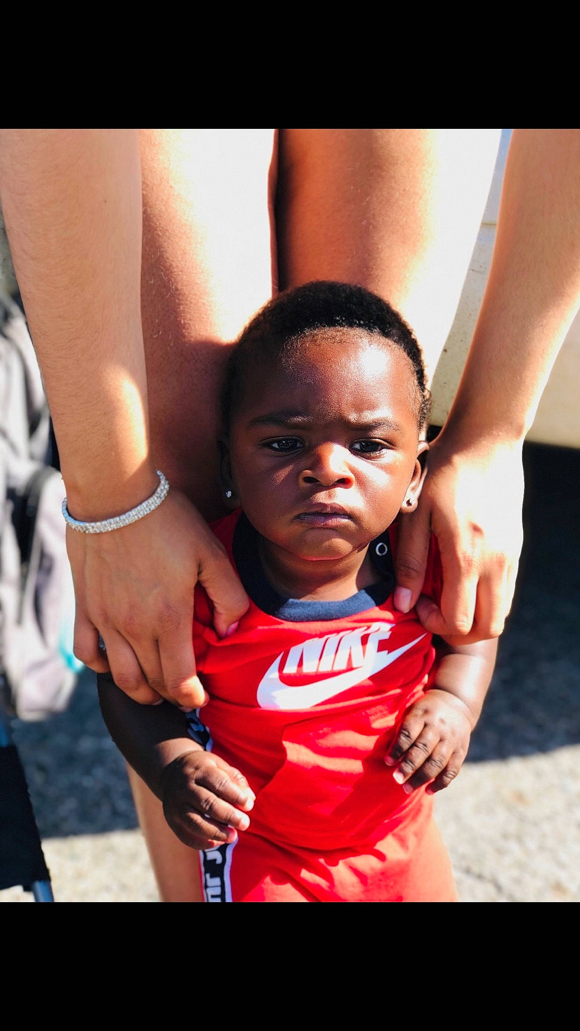 Rimir is registered to the contest to win money with this photo: child, finger, fun, gesture, hand, person, photography, smile, toddler