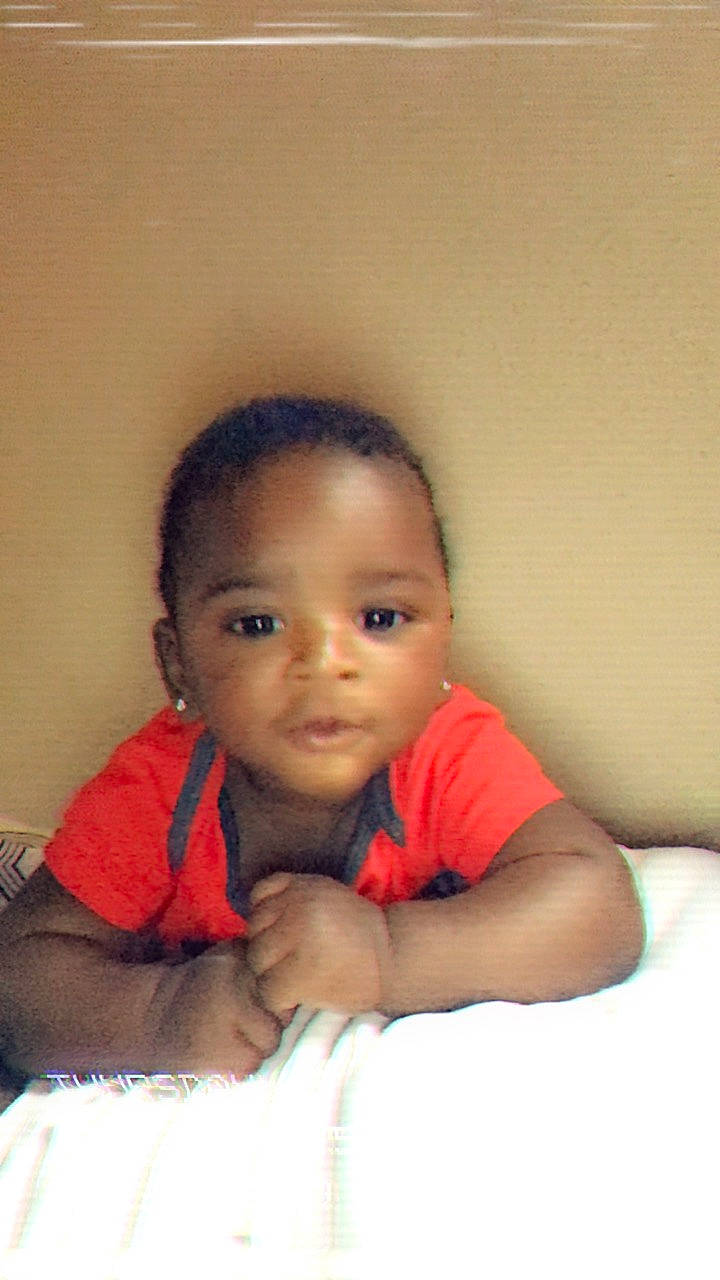 Rimir joined the competition — help win amazing prizes! baby, cheek, child, chin, eye, face, head, lip, mouth, nose, person, sitting, skin, smile, toddler