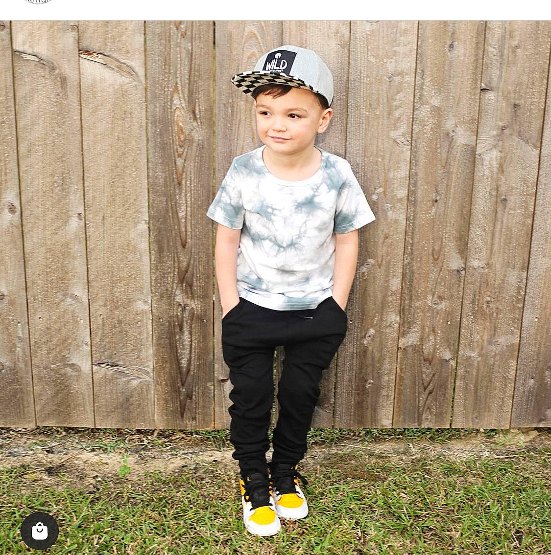 Drew joined the competition — help win amazing prizes! baby_toddler_clothing, baseball_cap, cap, electric_blue, eyewear, face, flash_photography, footwear, grass, happy, hat, headwear, joy, people_in_nature, person, sleeve, smile, standing, street_fashion, t_shirt