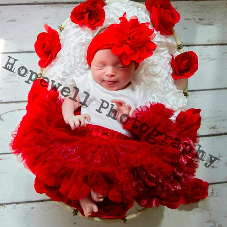 Rosalina joined the competition — help win amazing prizes! baby_bloomers, baby_products, baby_toddler_clothing, child, costume, costume_accessory, cut_flowers, fashion_accessory, flower, fur, hair_accessory, person, petal, plant, red, ruffle, smile, toddler