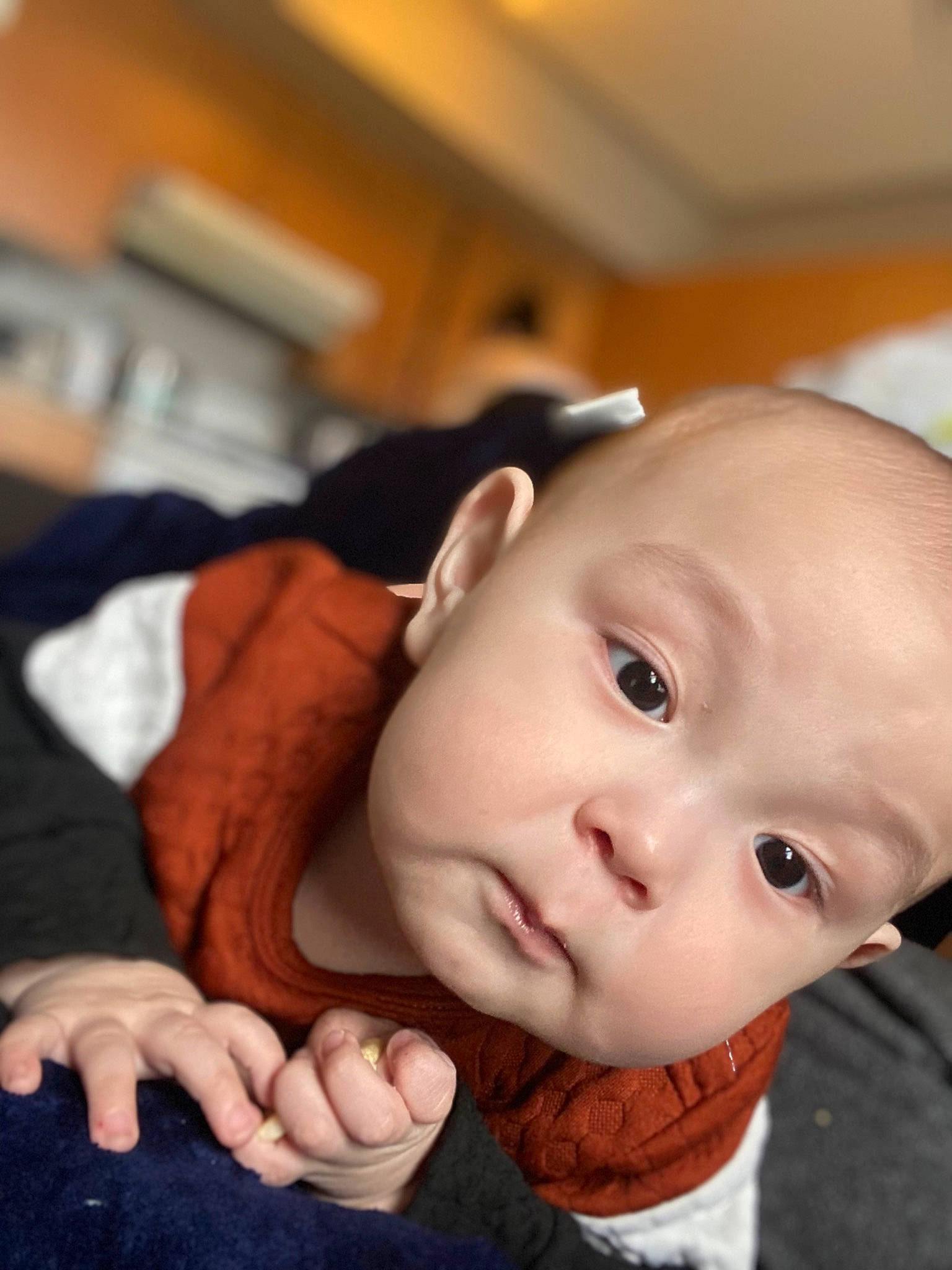 Jordan is registered to the contest to win money with this photo: baby, baby_toddler_clothing, cheek, chin, comfort, ear, eye, eyebrow, eyelash, face, facial_expression, finger, gesture, hairstyle, happy, iris, mammal, mouth, nose, person