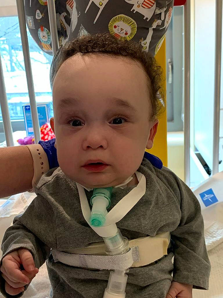 Jorge Jr joined the competition — help win amazing prizes! baby, baby_toddler_clothing, cheek, child, chin, ear, eyebrow, forehead, fun, hairstyle, happy, human_body, iris, leisure, nose, person, personal_protective_equipment, sitting, skin, sleeve