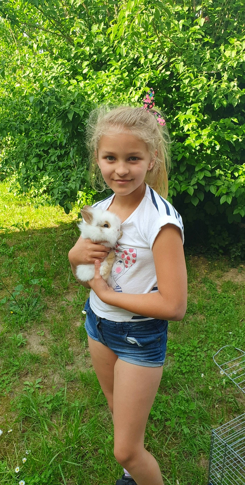 Enola a rejoint le concours — aidez-le/la à gagner de superbes lots ! canidae, carnivore, child, companion_dog, fawn, grass, joy, person, pomeranian, puppy