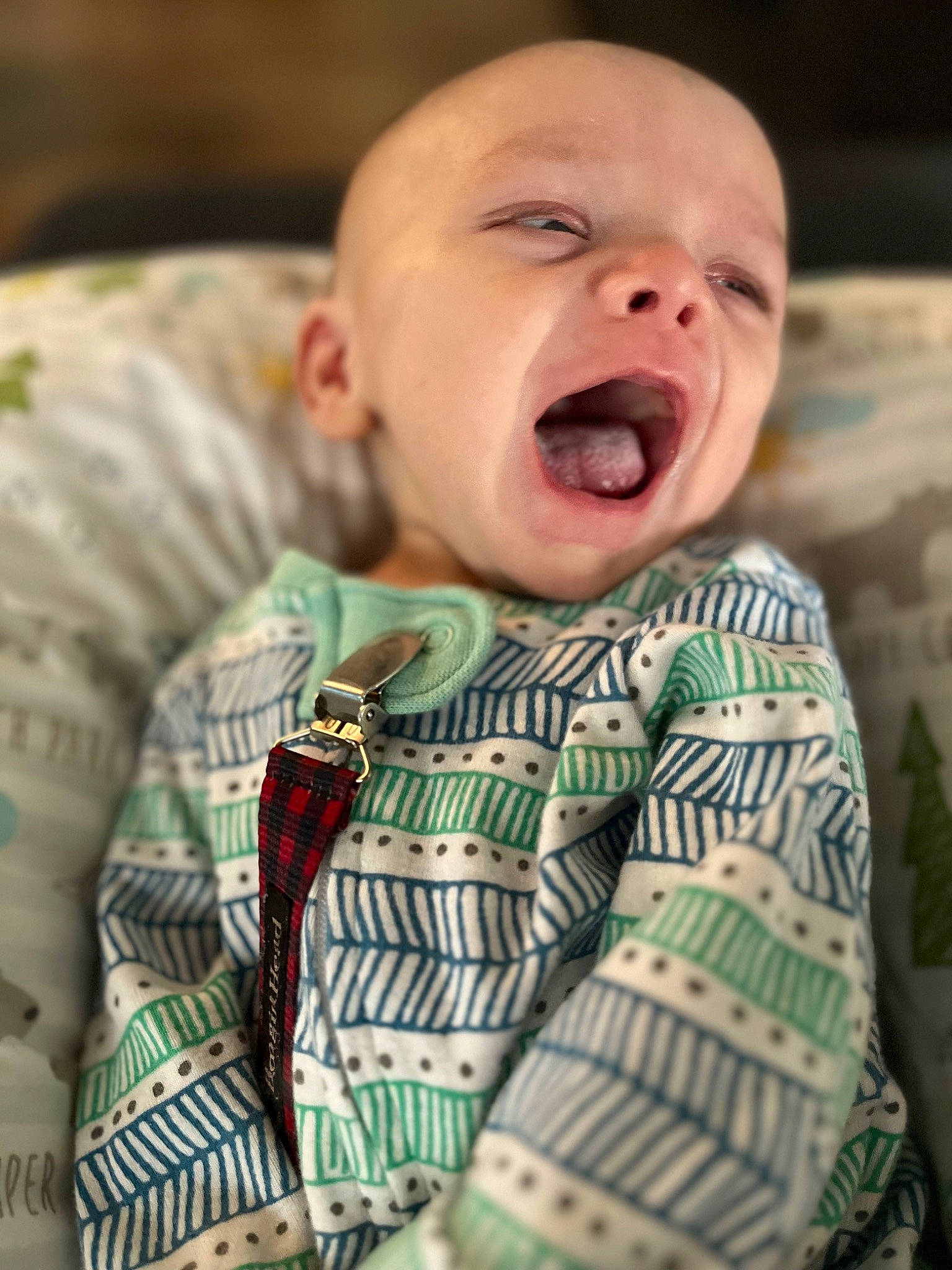 Owen joined the competition — help win amazing prizes! baby, baby_toddler_clothing, cheek, child, chin, collar, comfort, eye, happy, head, human_body, iris, linens, mammal, mouth, nose, pattern, person, skin, sleeve