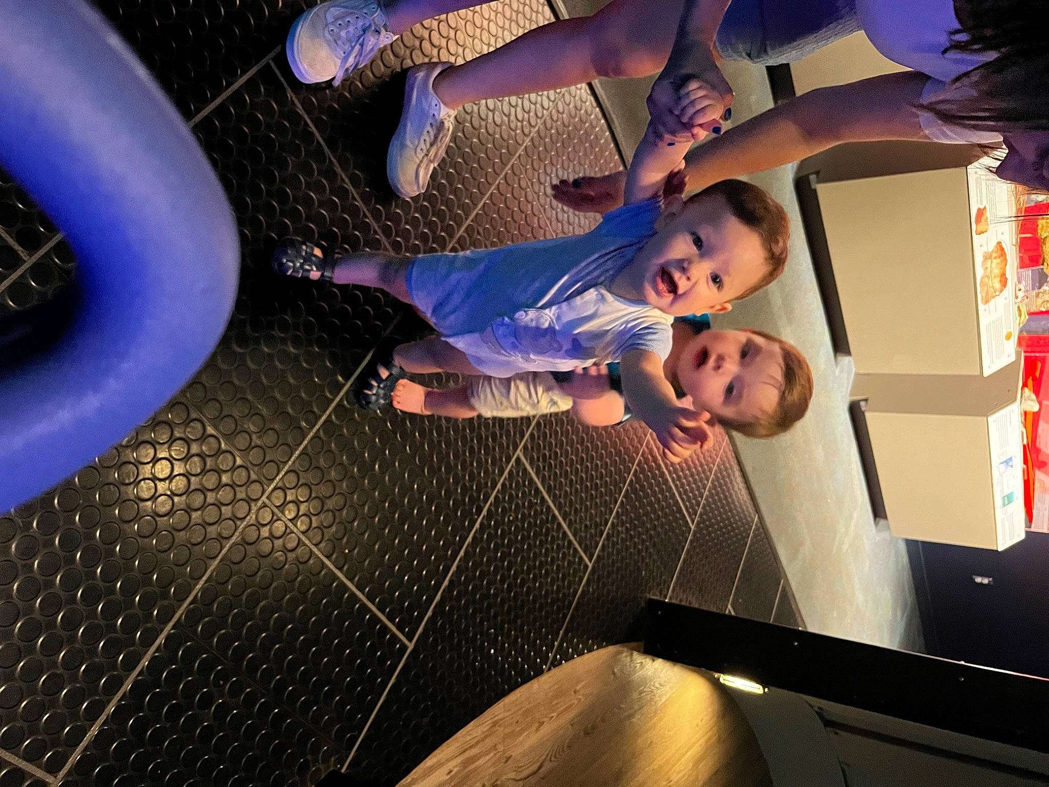 Nico is registered to the contest to win money with this photo: blue, child, cloud, cool, electric_blue, entertainment, event, flash_photography, flooring, fun, happy, leg, leisure, night, performance, person, recreation, sky, space, toddler