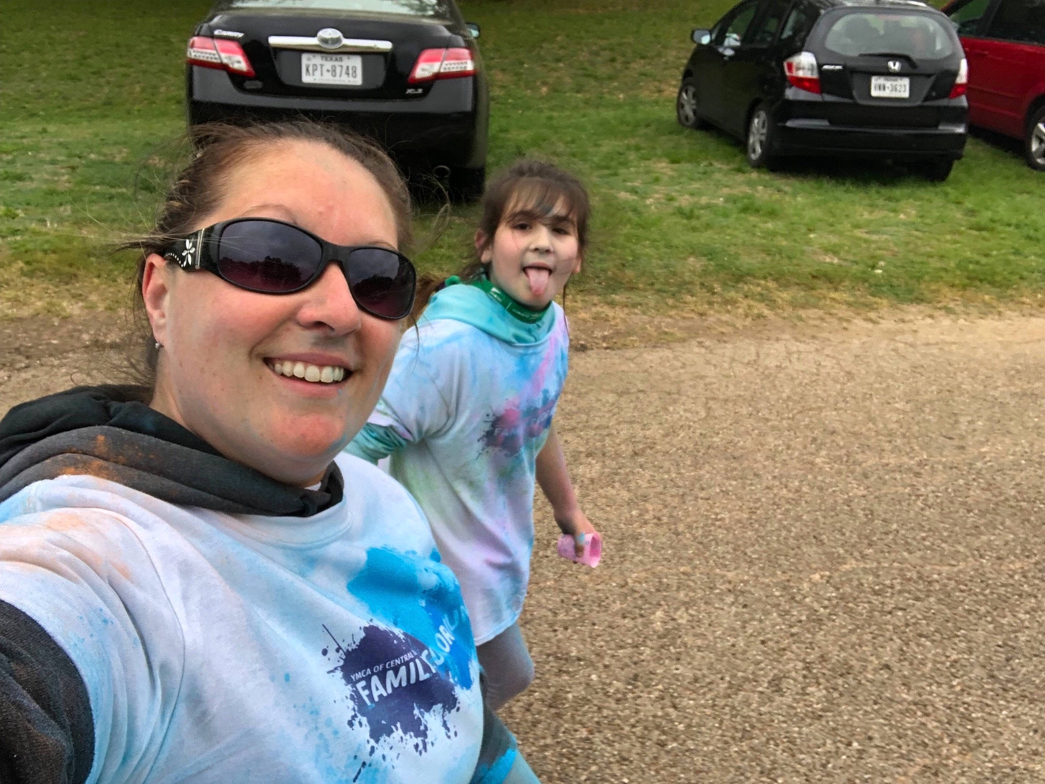 Chasity is registered to the contest to win money with this photo: automotive_exterior, car, cool, crossover_suv, eyewear, family_car, glasses, joy, luxury_vehicle, people, person, photography, product, recreation, road, selfie, sport_utility_vehicle, subcompact_car, sunglasses, vacation