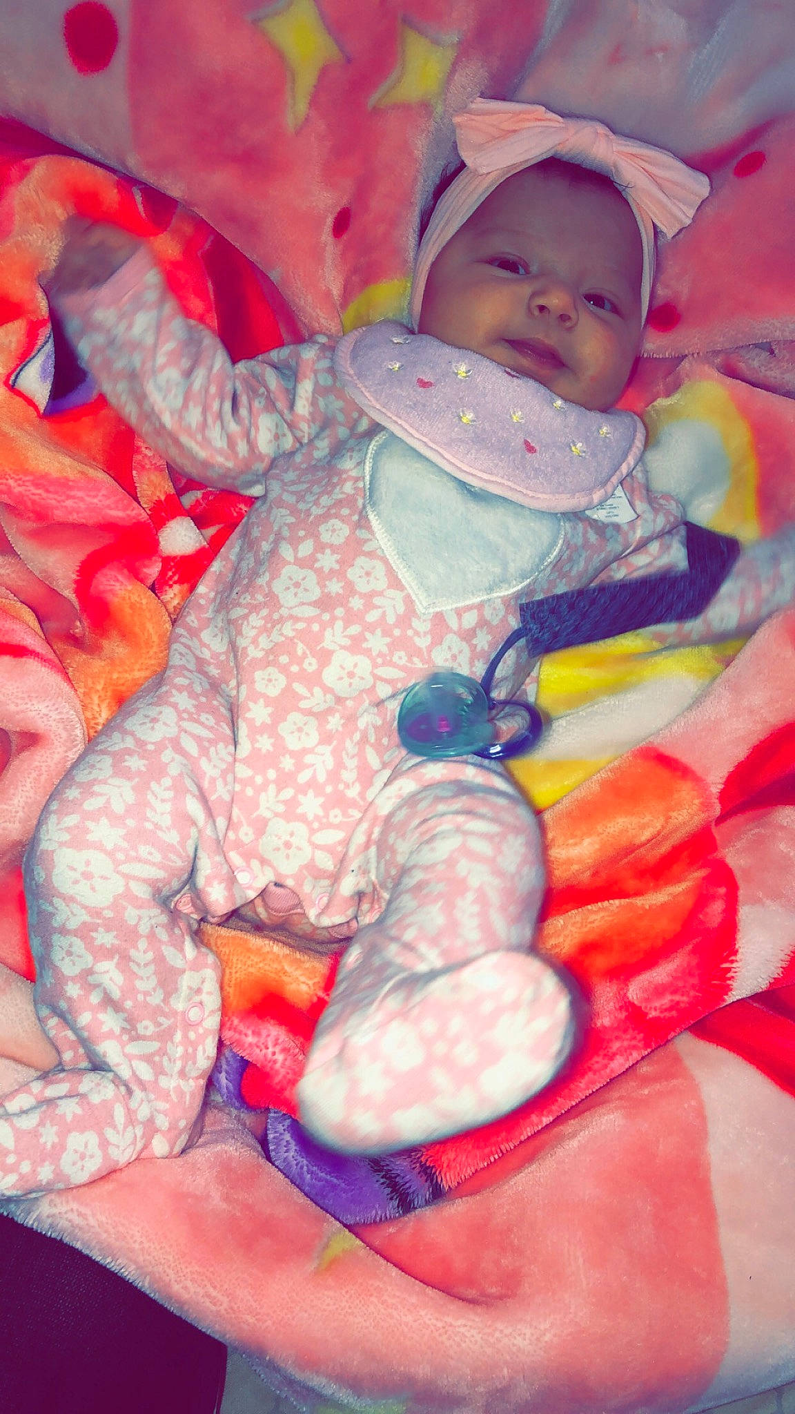 Monica is registered to the contest to win money with this photo: art, baby, child, headwear, illustration, painting, person, pink, toddler, watercolor_paint