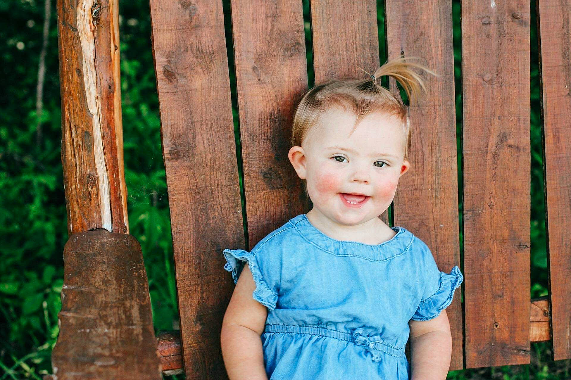 Mylah joined the competition — help win amazing prizes! azure, baby_toddler_clothing, clothing, dress, eye, face, facial_expression, flash_photography, grass, hairstyle, happy, head, joy, leaf, people_in_nature, person, plant, skin, smile, standing