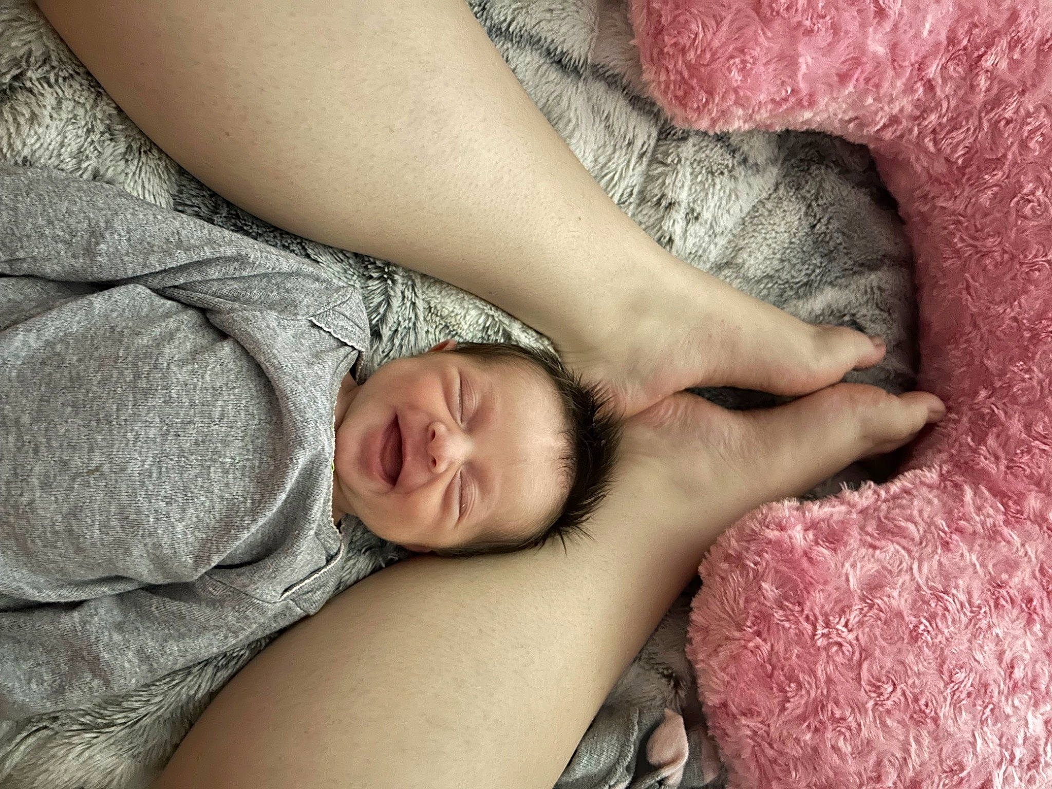 Annaleigh is registered to the contest to win money with this photo: abdomen, comfort, couch, dress, elbow, eye, eyelash, gesture, hair, happy, head, human_body, human_leg, lip, nail, neck, nose, person, skin, thigh