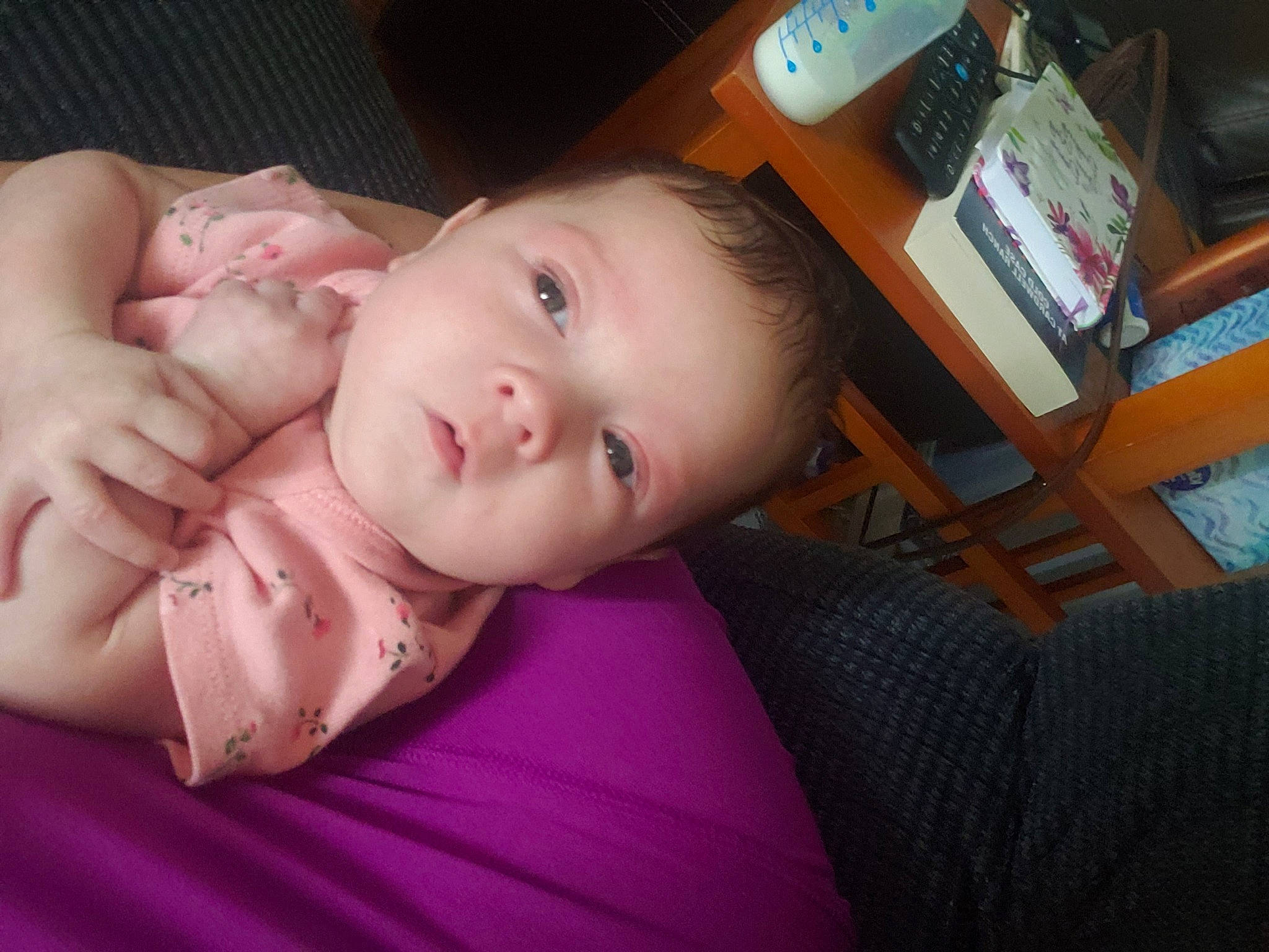 Hadley joined the competition — help win amazing prizes! baby, baby_toddler_clothing, cheek, child, comfort, elbow, eyebrow, flash_photography, fun, happy, iris, lip, mouth, nail, nose, person, sitting, skin, thumb, toddler