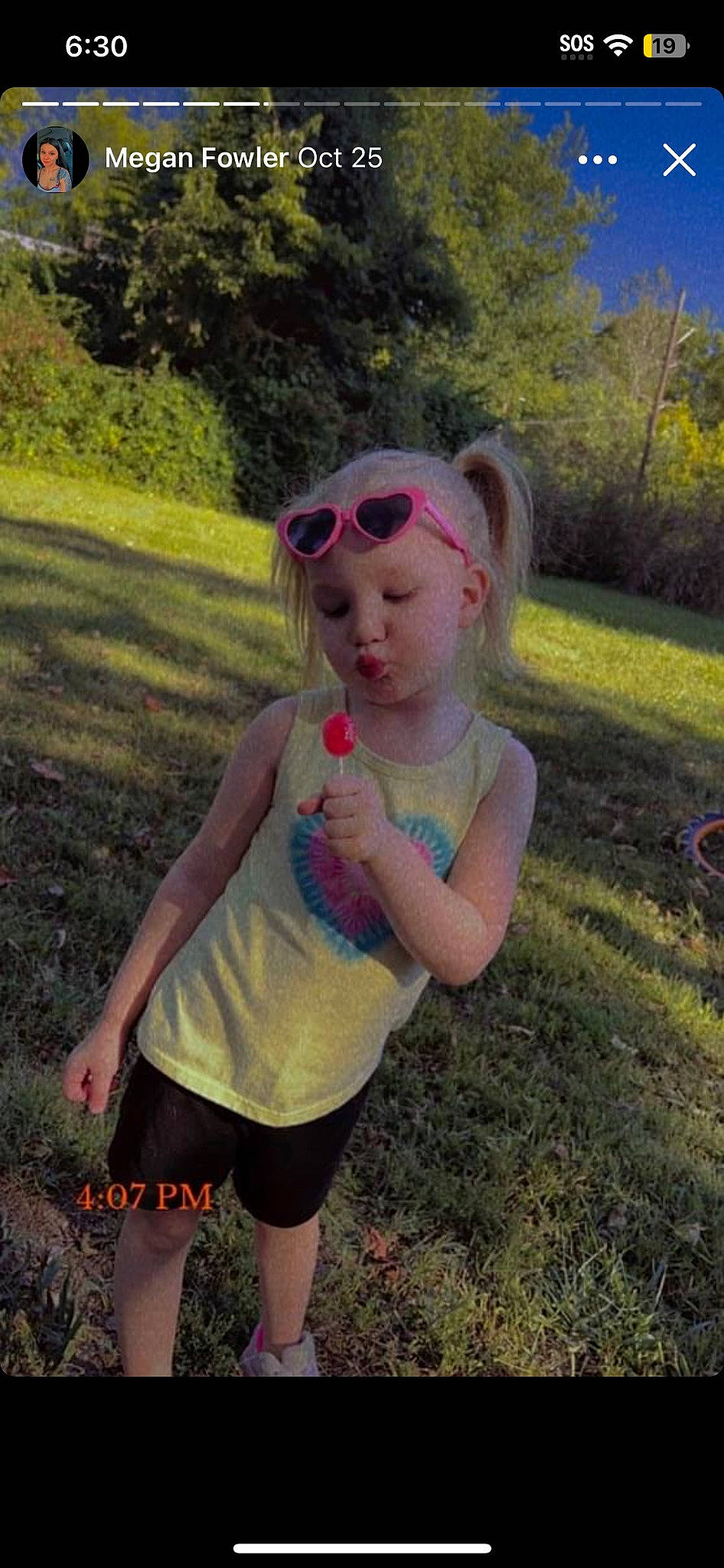 Kailee is registered to the contest to win money with this photo: cool, eyewear, fun, glasses, goggles, grass, happy, meadow, people_in_nature, person, pink, plant, shorts, sleeve, smile, sunglasses, sunlight, swimwear, toddler, tree