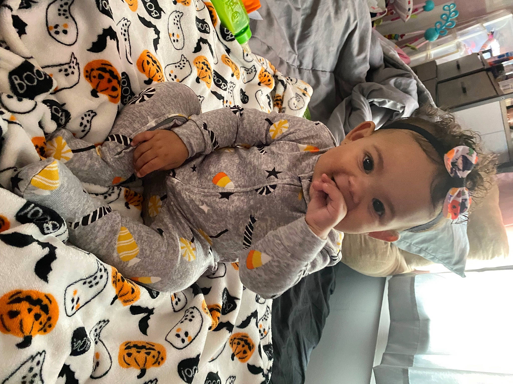 Deziriah Nicole is registered to the contest to win money with this photo: baby, baby_products, child, comfort_food, event, fictional_character, font, fun, happy, hat, linens, pattern, people, person, product, room, sleeve, textile, toddler, tree