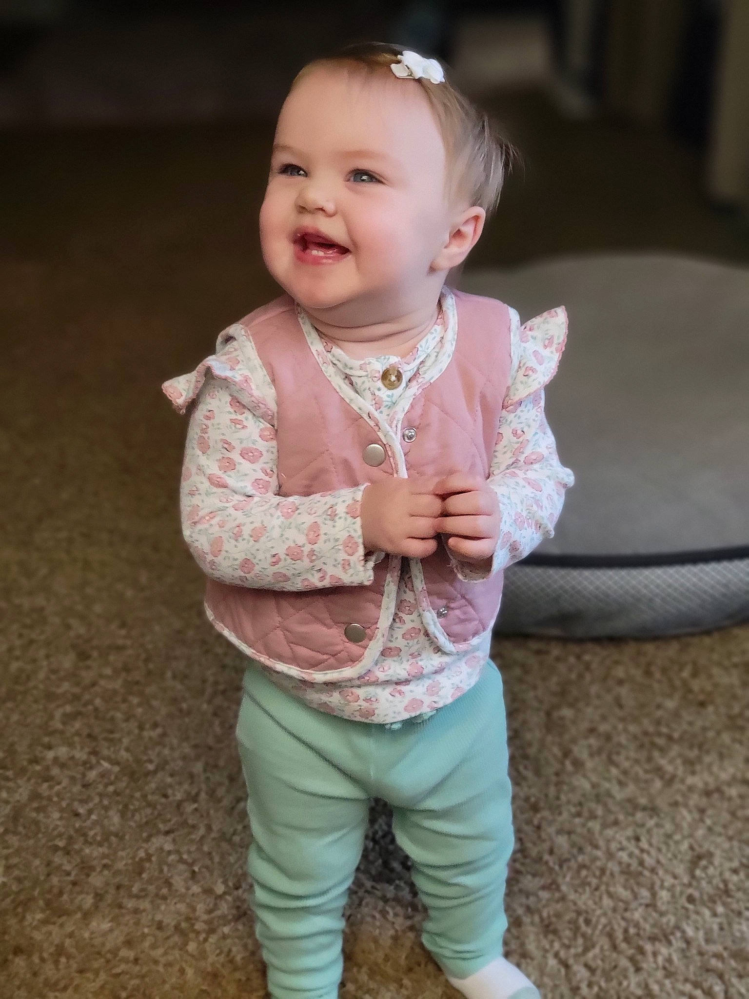 Ryan joined the competition — help win amazing prizes! baby, baby_toddler_clothing, cheek, child, chin, eye, face, facial_expression, flash_photography, gesture, grass, hand, happy, head, joy, pattern, person, sitting, skin, sleeve