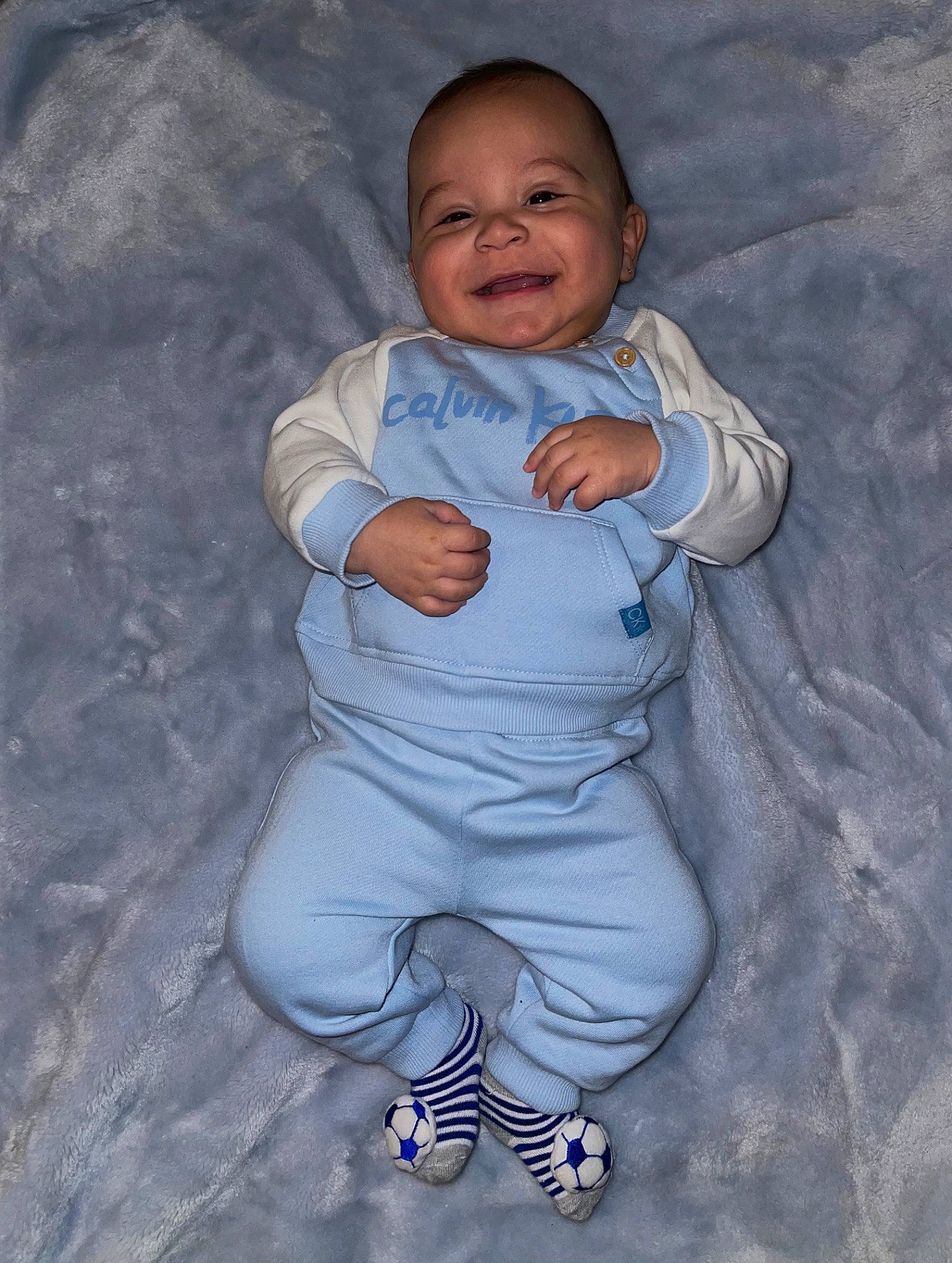 Marcellus joined the competition — help win amazing prizes! baby, baby_products, baby_toddler_clothing, cheek, child, electric_blue, eye, fun, gesture, happy, head, iris, joy, linens, nose, people_in_nature, person, sitting, sleeve, smile
