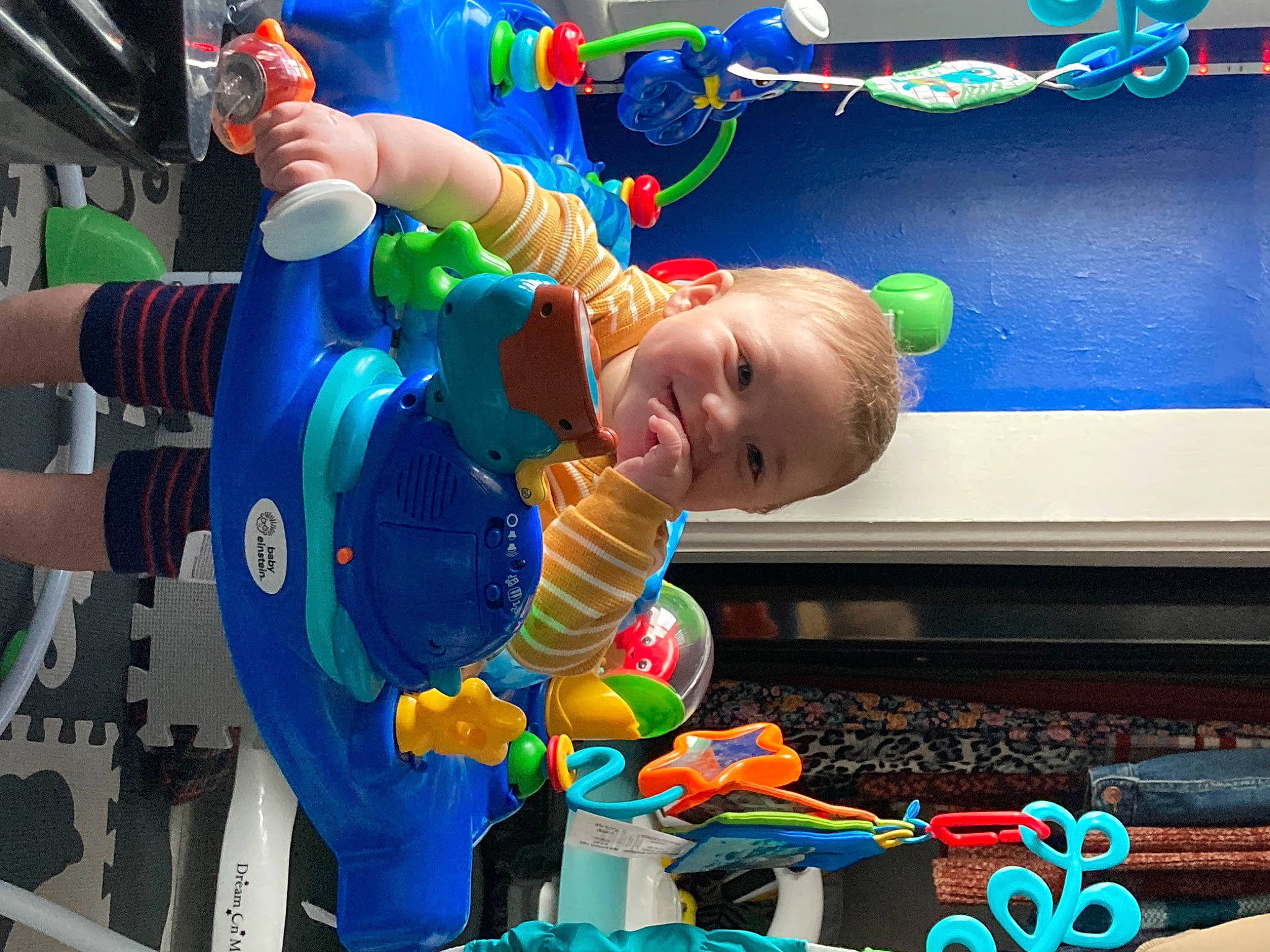 Kyree joined the competition — help win amazing prizes! baby, baby_toys, blue, child, electric_blue, event, fun, green, happy, leisure, party, party_supply, person, plastic, play, recreation, smile, toddler, toy, water