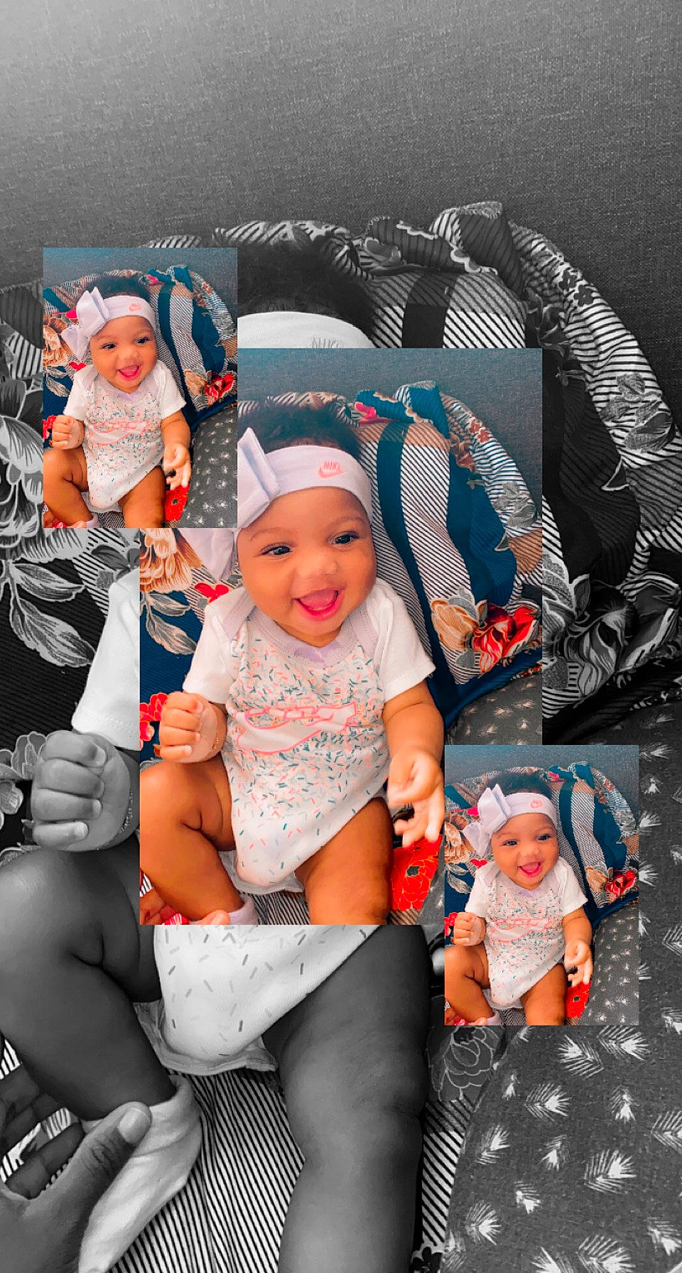 Thaïlynah a rejoint le concours — aidez-le/la à gagner de superbes lots ! baby, baby_carriage, baby_toddler_clothing, child, comfort, cool, fun, happy, headgear, headwear, joy, leisure, mouth, person, photograph, pink, product, shorts, smile, textile