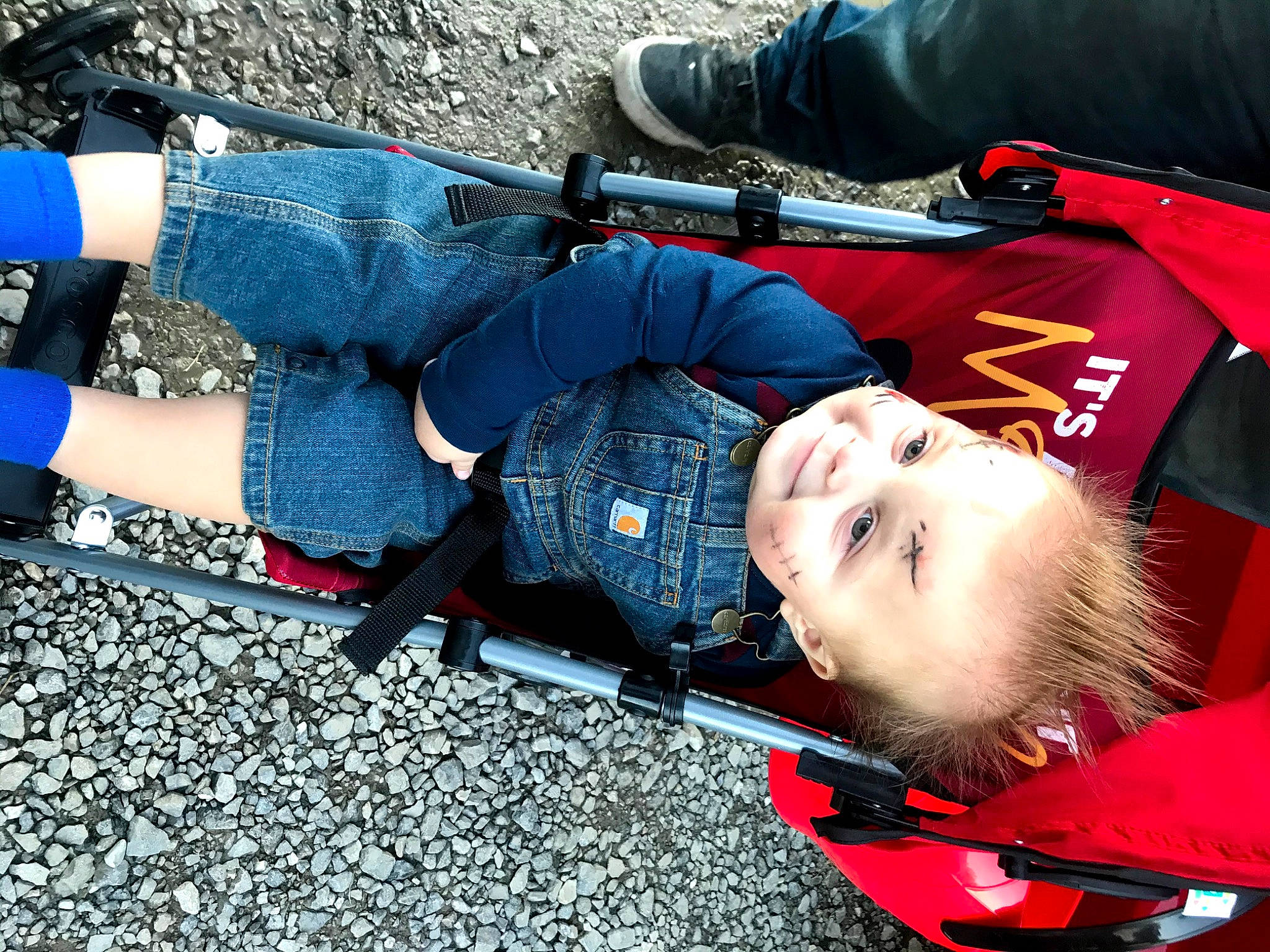 Josiah is registered to the contest to win money with this photo: child, person, play, product, recreation