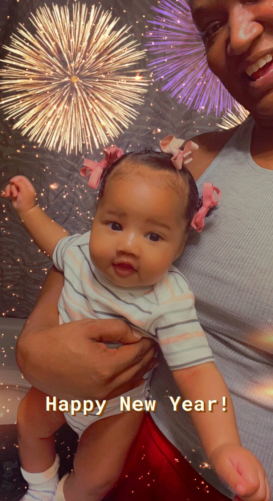 Brooklynn joined the competition — help win amazing prizes! baby, baby_toddler_clothing, child, diwali, event, fireworks, fun, hairstyle, happy, holiday, joy, new_year, party_supply, people, person, photo_caption, pink, sitting, skin, smile