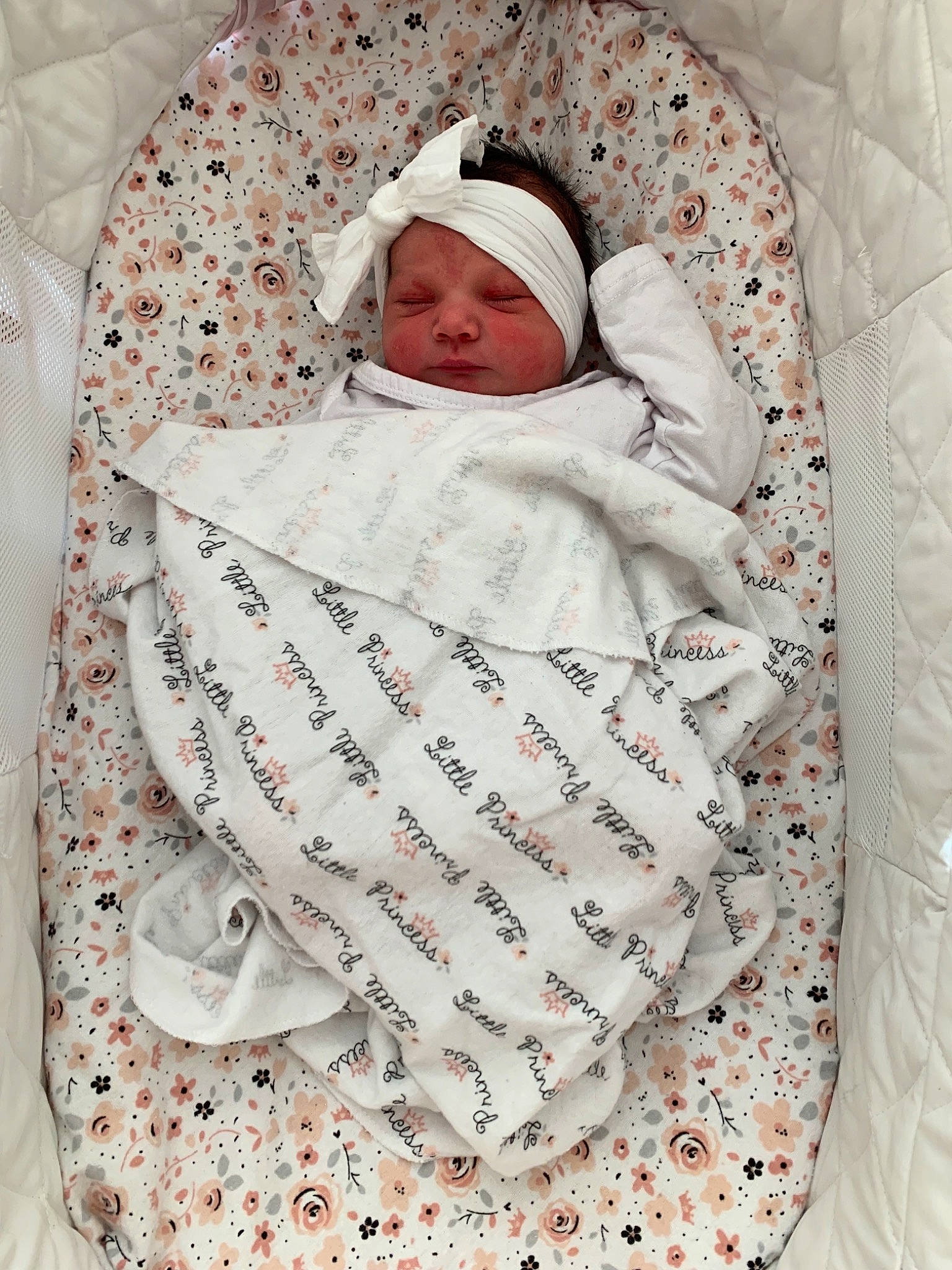 Ryatt joined the competition — help win amazing prizes! baby, baby_products, baby_sleeping, blanket, child, headwear, infant_bed, person, product, sleep