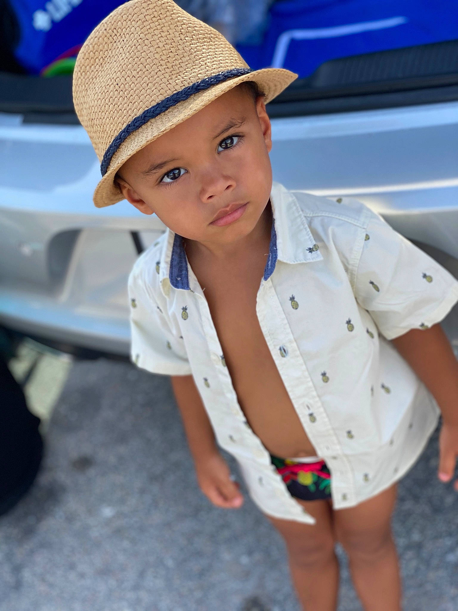 Atlas is registered to the contest to win money with this photo: baseball_cap, cap, child, child_model, clothing, fashion_accessory, fun, hat, headgear, headwear, person, photography, play, smile, summer, sun_hat, toddler, vacation
