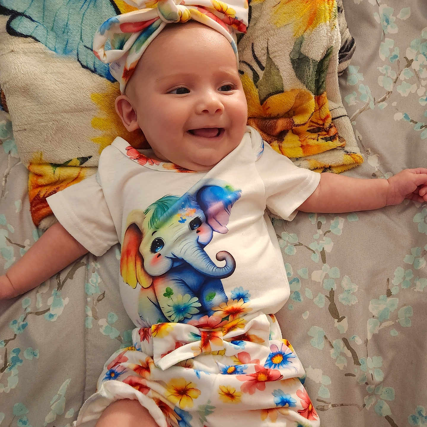 Calliope joined the competition — help win amazing prizes! architecture, baby, bed, blanket, building, clothing, couch, dress, face, furniture, happy, hat, head, homedecor, newborn, person, photography, portrait, quilt, smile