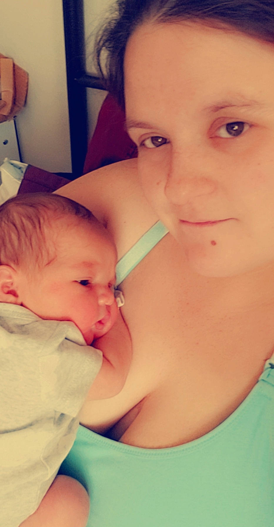 Kiernan joined the competition — help win amazing prizes! arm, baby, cheek, chest, child, chin, ear, eye, eyebrow, face, forehead, head, lip, mother, mouth, neck, nose, person, selfie, skin