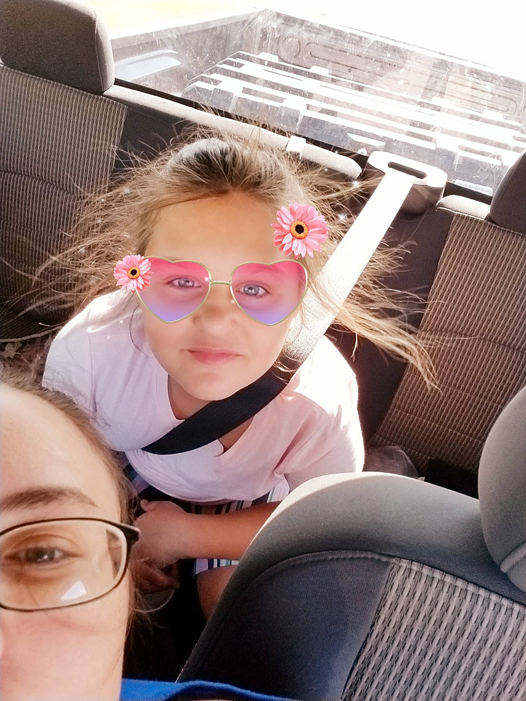 Abbigail joined the competition — help win amazing prizes! car_seat, cool, eyebrow, eyewear, face, fun, glasses, lip, mouth, nose, person, photography, selfie, sunglasses, vacation, vision_care