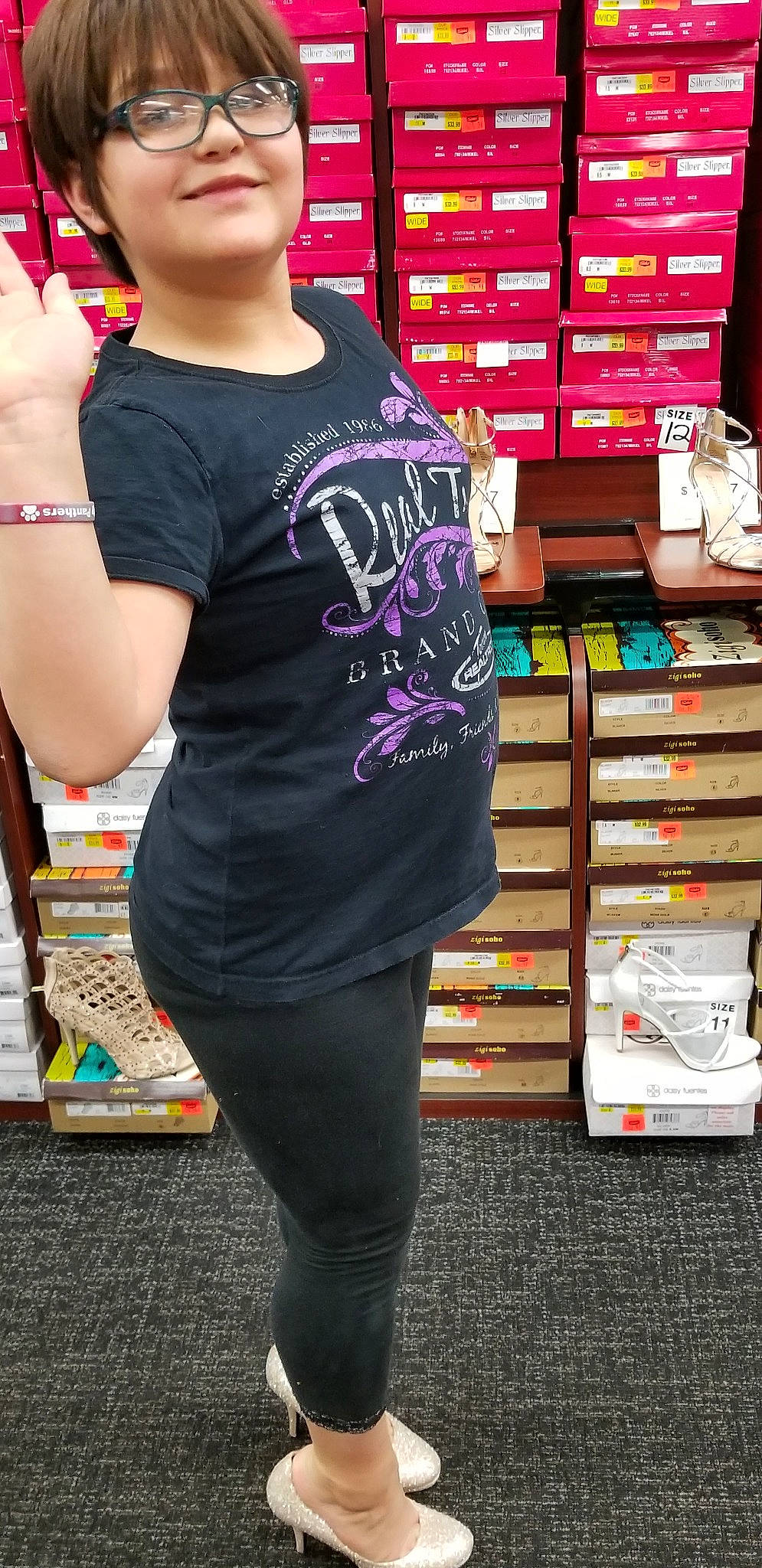 Abbigail joined the competition — help win amazing prizes! clothing, footwear, jeans, joy, person, shoe, sportswear, t_shirt, top, trousers, waist