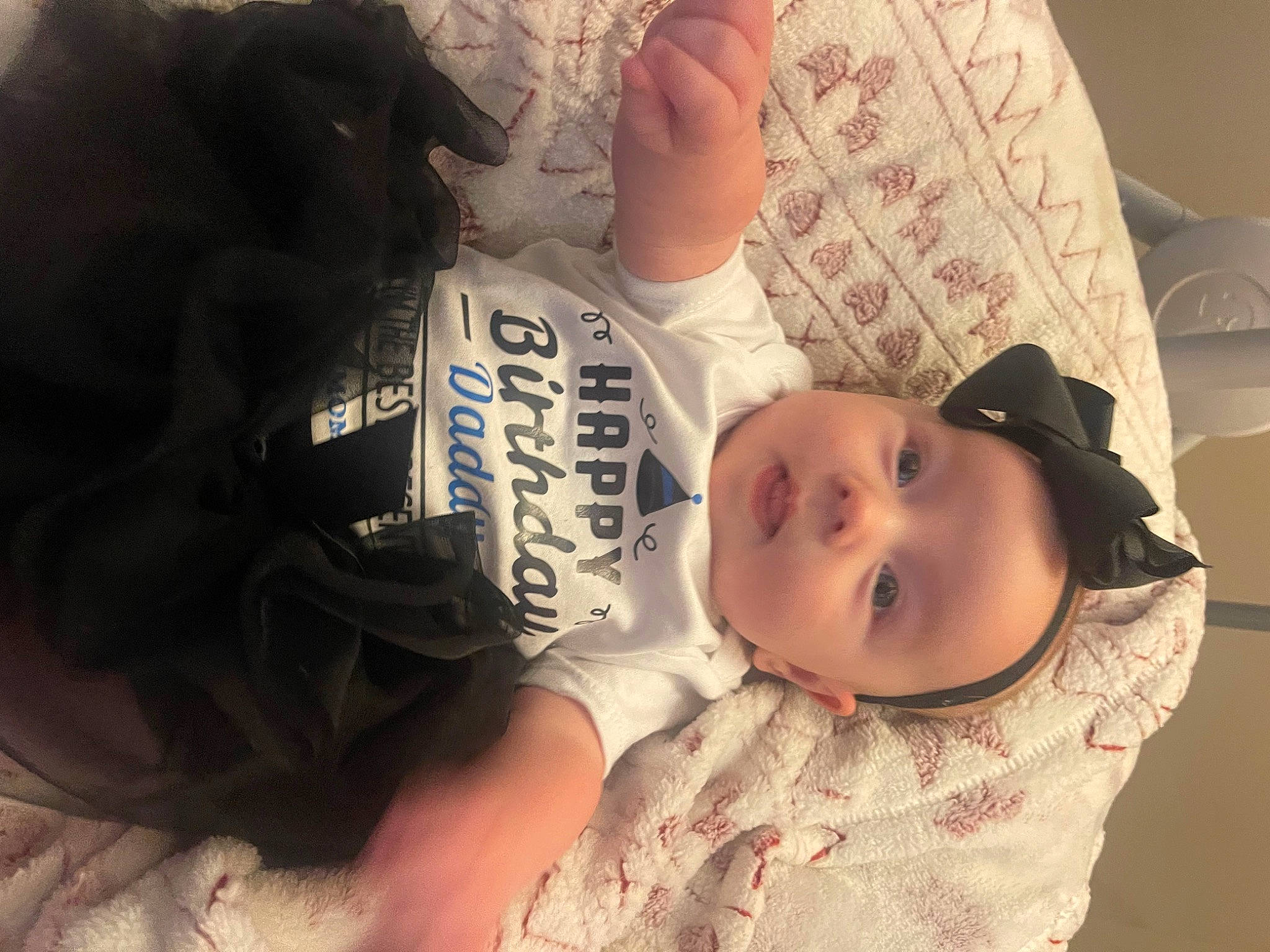 Nova joined the competition — help win amazing prizes! baby_toddler_clothing, cheek, chin, comfort, eye, eyelash, facial_expression, finger, hand, head, human_body, lip, mammal, mouth, neck, nose, person, skin, sleeve, smile