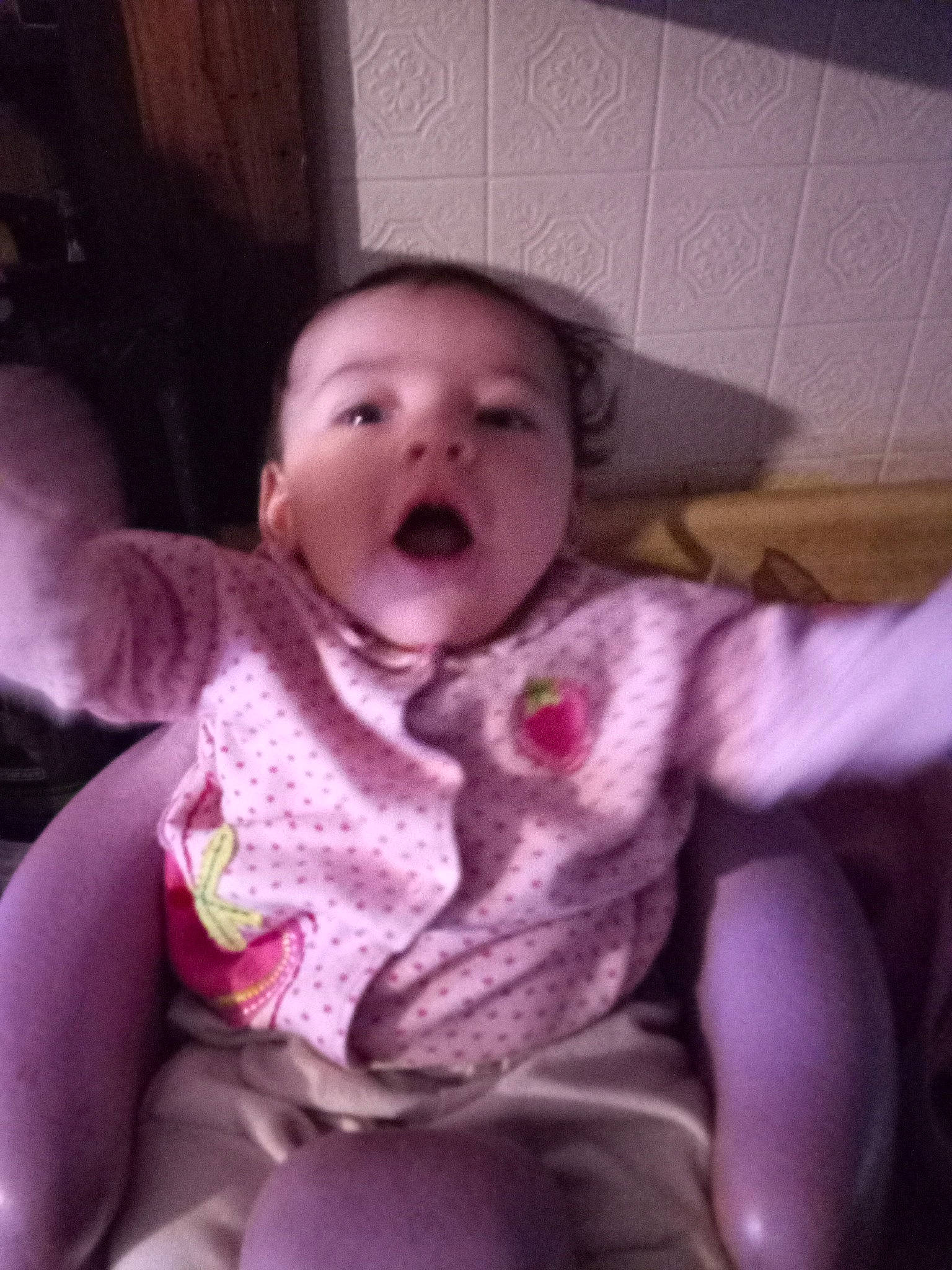 Nevada joined the competition — help win amazing prizes! baby, baby_laughing, car_seat, cheek, child, eye, facial_expression, fun, headwear, laugh, lip, mouth, nose, person, pink, skin, smile, toddler, tongue