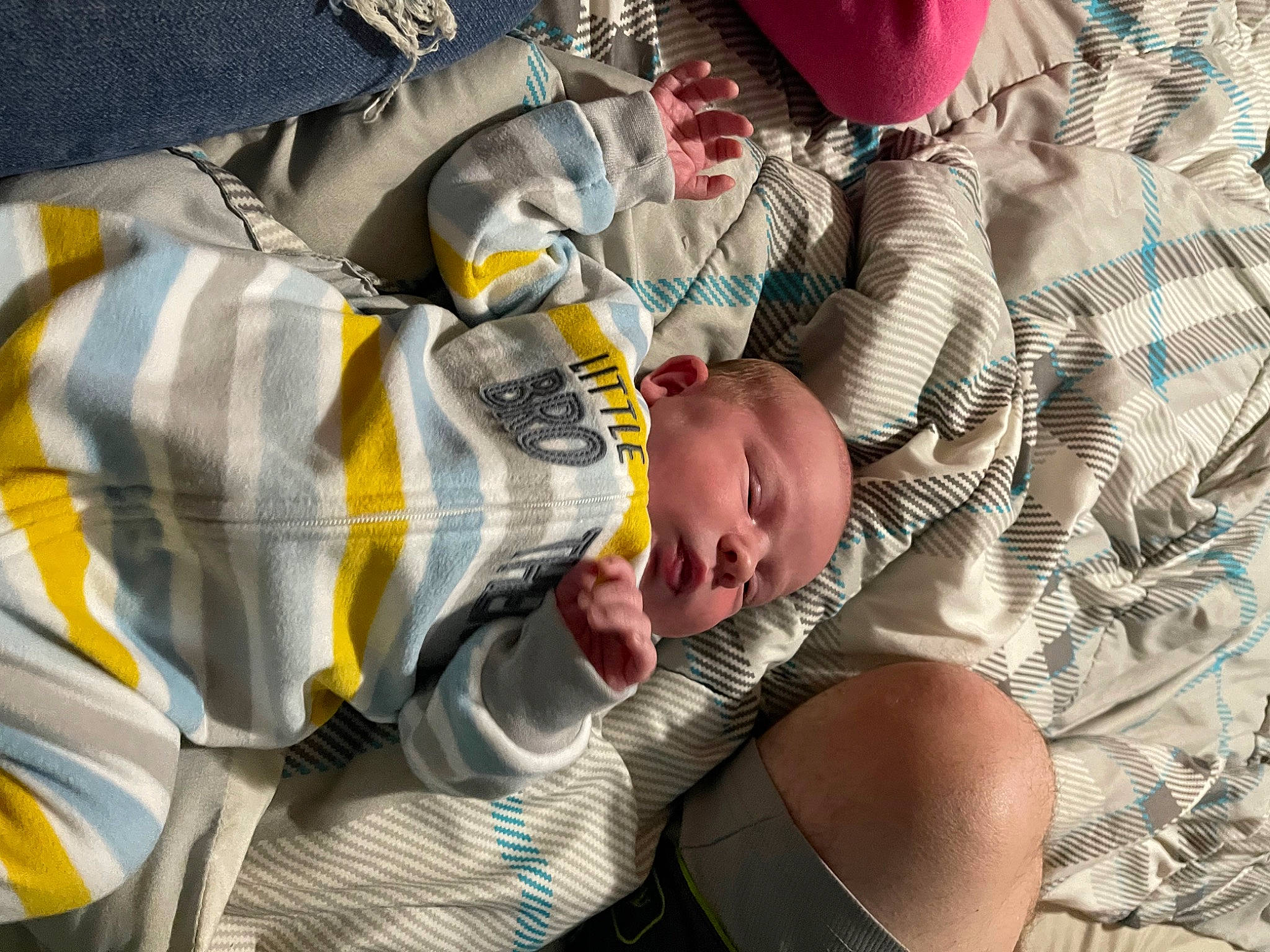 Maverick is registered to the contest to win money with this photo: baby, baby_carriage, baby_products, baby_sleeping, baby_toddler_clothing, bedtime, car_seat, carmine, child, comfort, fun, linens, nap, pattern, person, sleep, textile, toddler