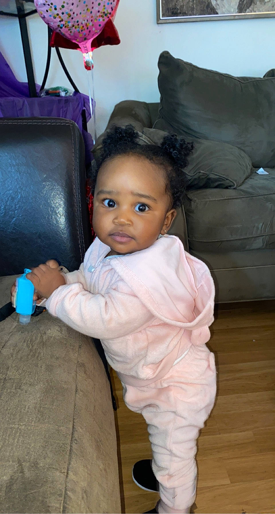 Avya joined the competition — help win amazing prizes! baby_toddler_clothing, black_hair, blue, cheek, comfort, eye, face, flash_photography, floor, flooring, hair, happy, human_body, iris, mouth, nose, person, skin, sleeve, smile