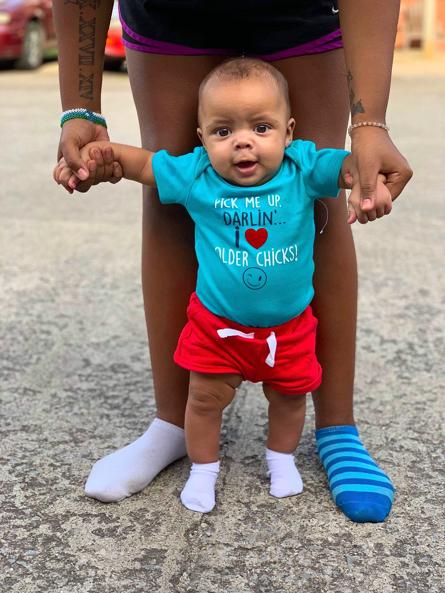 Jaxtyn joined the competition — help win amazing prizes! baby, child, fun, human_leg, joint, leg, person, play, smile, thigh, toddler, vacation