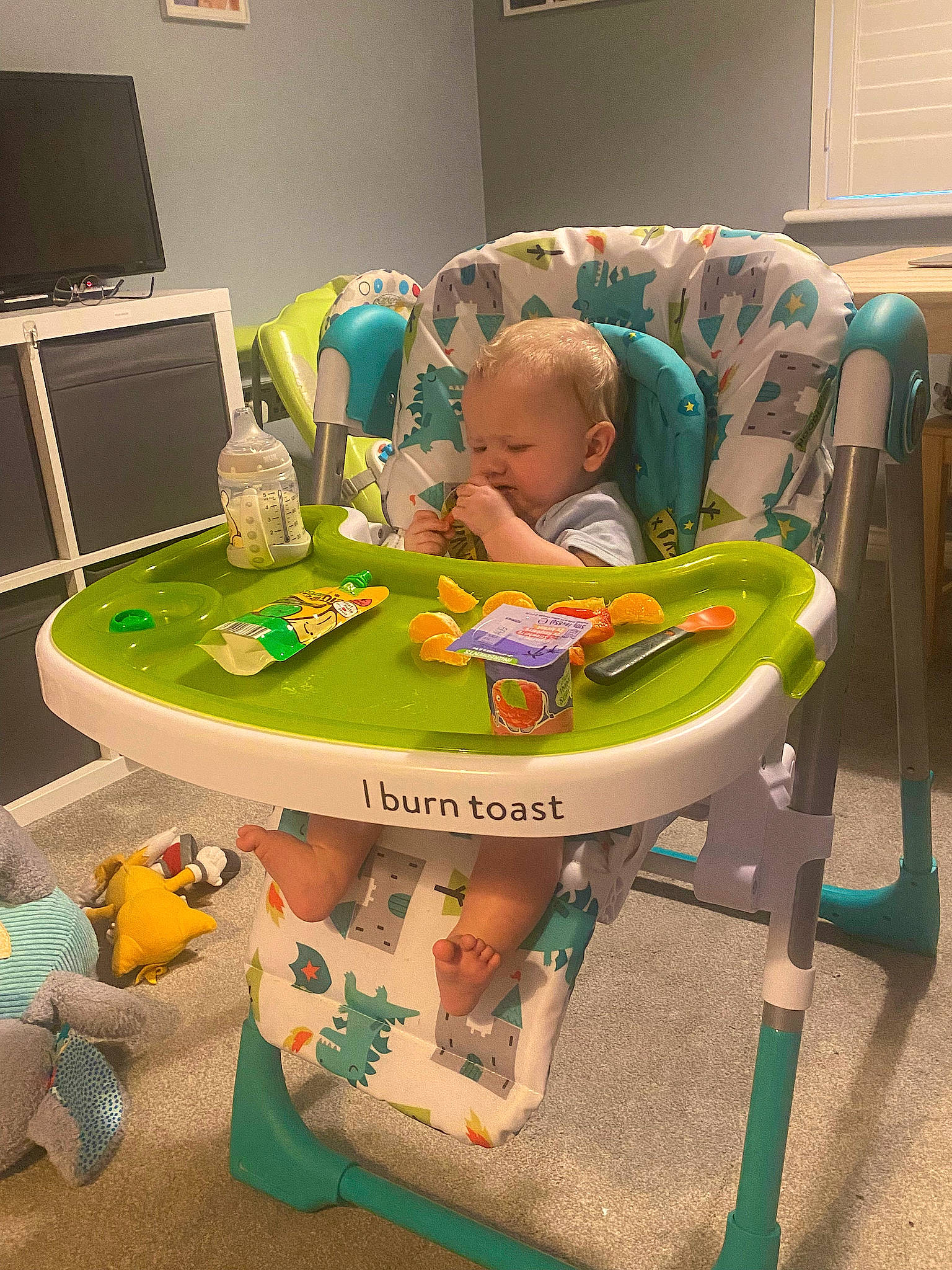 Atlas joined the competition — help win amazing prizes! baby, baby_playing_with_toys, baby_products, baby_safety, baby_toddler_clothing, baby_toys, chair, child, comfort, computer_keyboard, computer_monitor, desk, fun, leisure, person, play, room, sharing, sitting, toddler