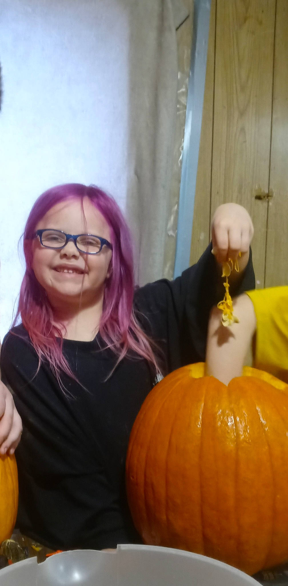 Margaret is registered to the contest to win money with this photo: _and_melon_family, _gourd, calabaza, carving, cucumber, cucurbita, food, fruit, gourd, jack_o_lantern, joy, person, plant, produce, pumpkin, squash, vegetable, winter_squash