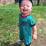 Mack joined the competition — help win amazing prizes! child, fun, grass, green, play, toddler