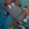 Malakai joined the competition — help win amazing prizes! baby, sleeping, onesie, pacifier, blanket, cartoon, shark, blue, gray, clothing, sock, infant, resting, cute, child, peaceful, soft, bedtime, comfort, toddler