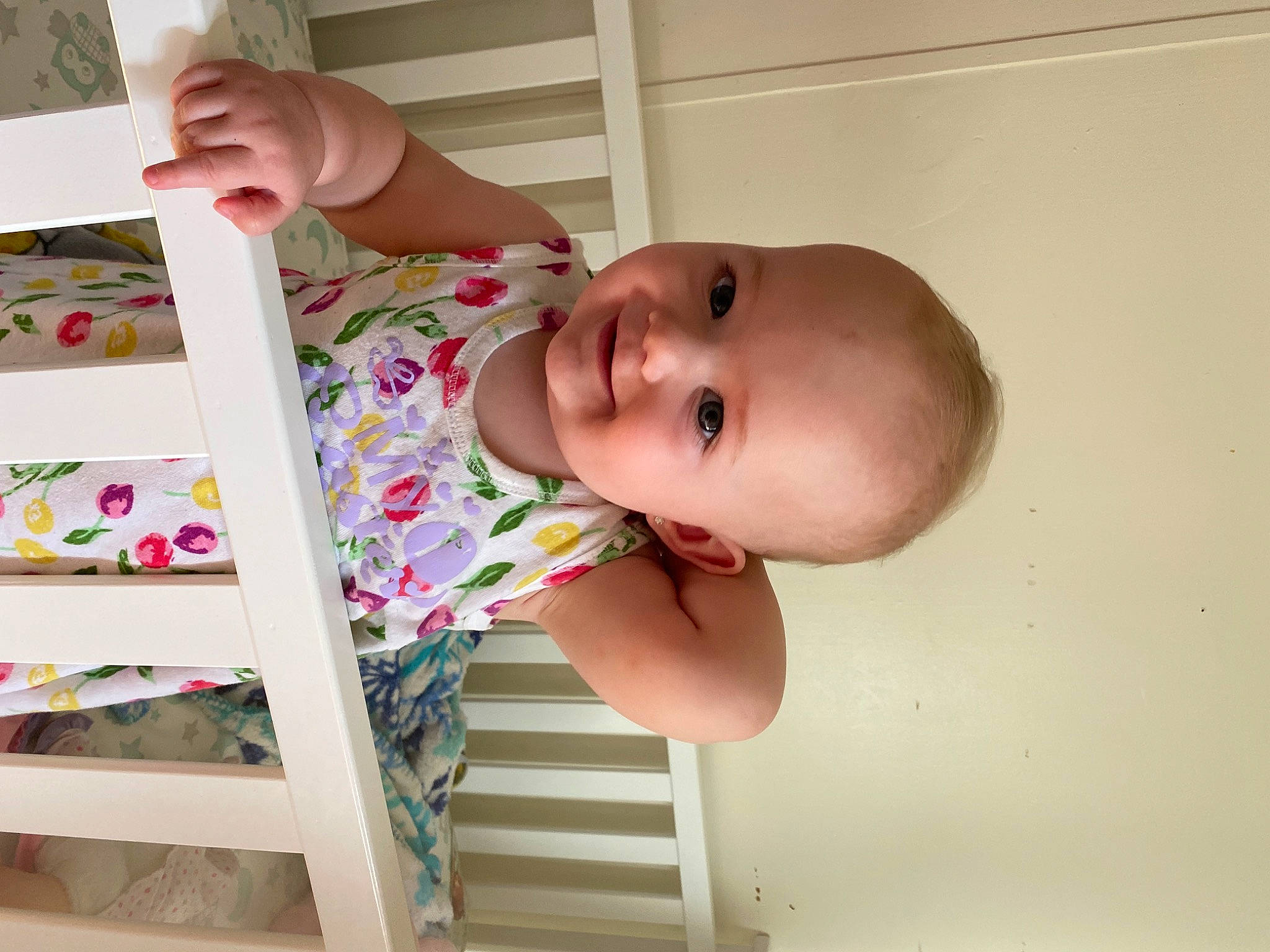 Raelynn joined the competition — help win amazing prizes! baby, baby_products, baby_safety, baby_toddler_clothing, cheek, child, furniture, nose, person, play, product, room, skin, toddler