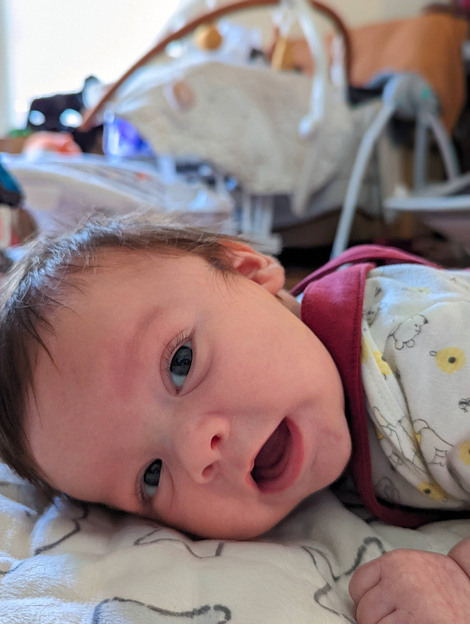 Kota joined the competition — help win amazing prizes! baby, baby_safety, baby_toddler_clothing, cheek, child, chin, comfort, eye, eyebrow, eyelash, face, happy, iris, linens, mouth, nose, person, skin, textile, toddler