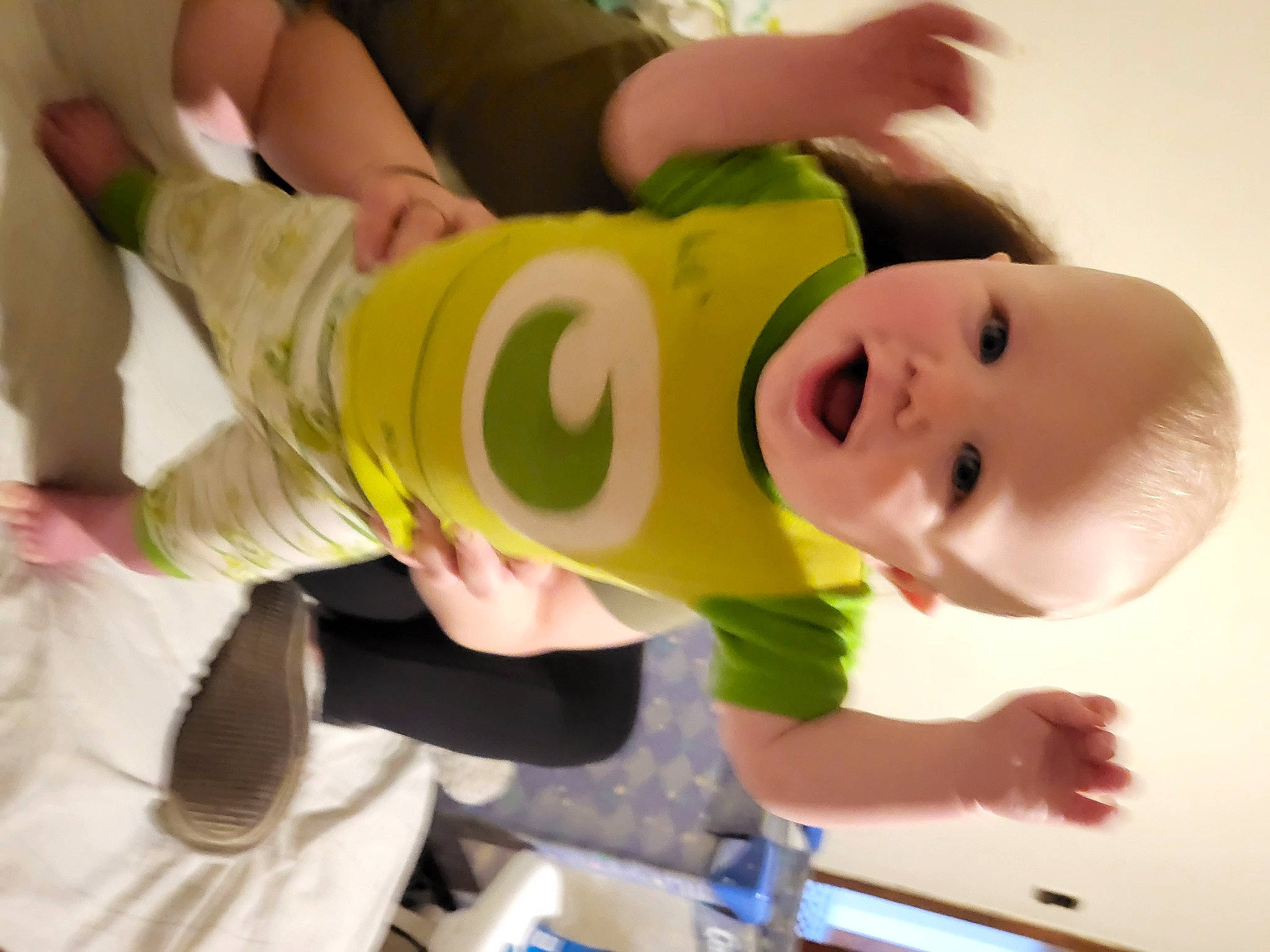Jacob joined the competition — help win amazing prizes! baby, baby_grabbing_for_something, baby_products, baby_toddler_clothing, baby_toys, cheek, child, finger, fun, happy, mouth, person, play, room, sleeve, thumb, toddler