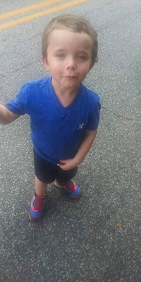 Jaydan joined the competition — help win amazing prizes! arm, asphalt, baby_toddler_clothing, chin, cool, electric_blue, eye, face, fun, hair, happy, head, human_body, knee, leg, mouth, person, shorts, sleeve, t_shirt