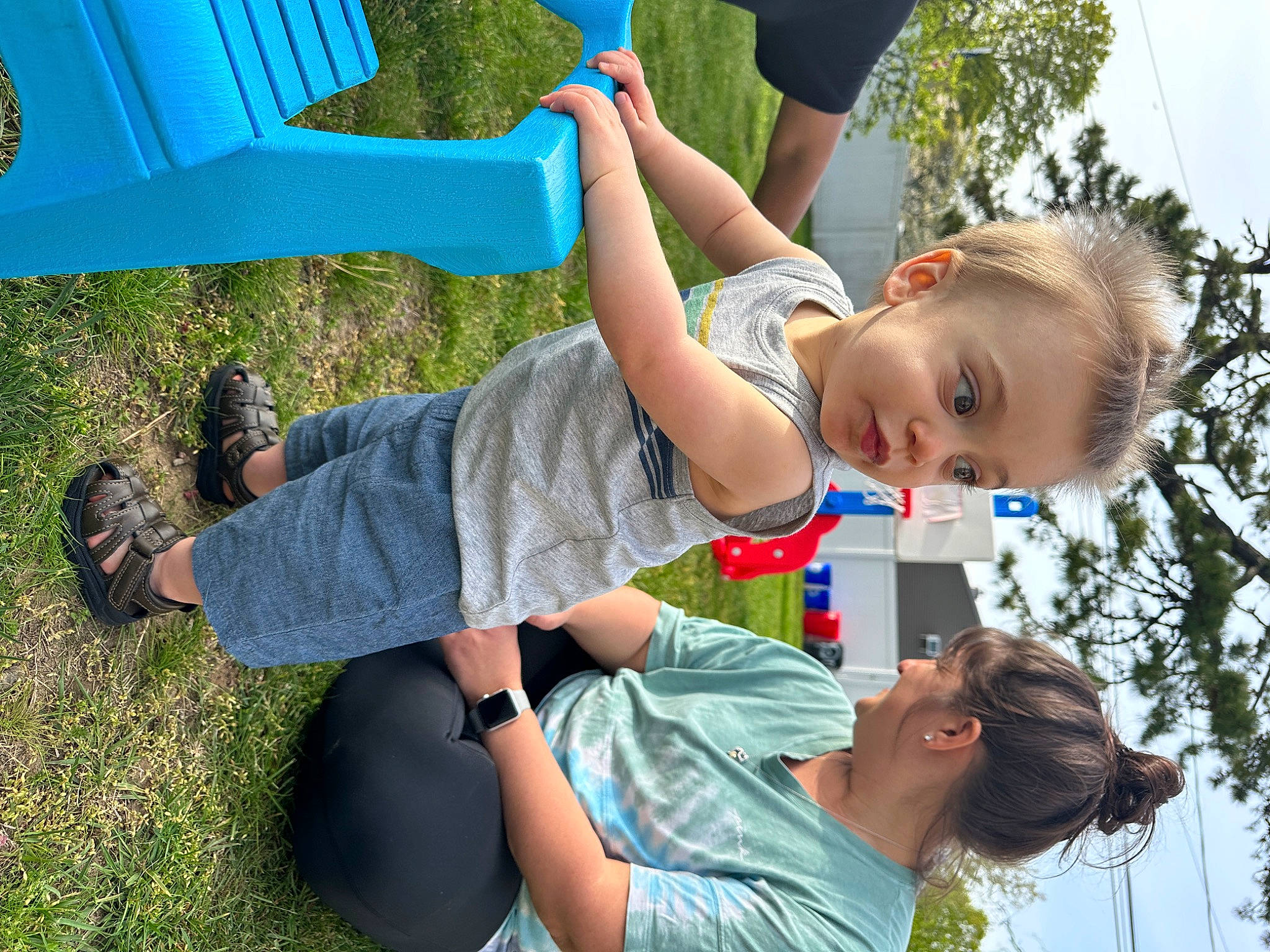 Eddie joined the competition — help win amazing prizes! blue, child, event, fun, gesture, grass, green, happy, joint, lawn, leisure, people_in_nature, person, plant, play, recreation, shorts, sky, t_shirt, toddler