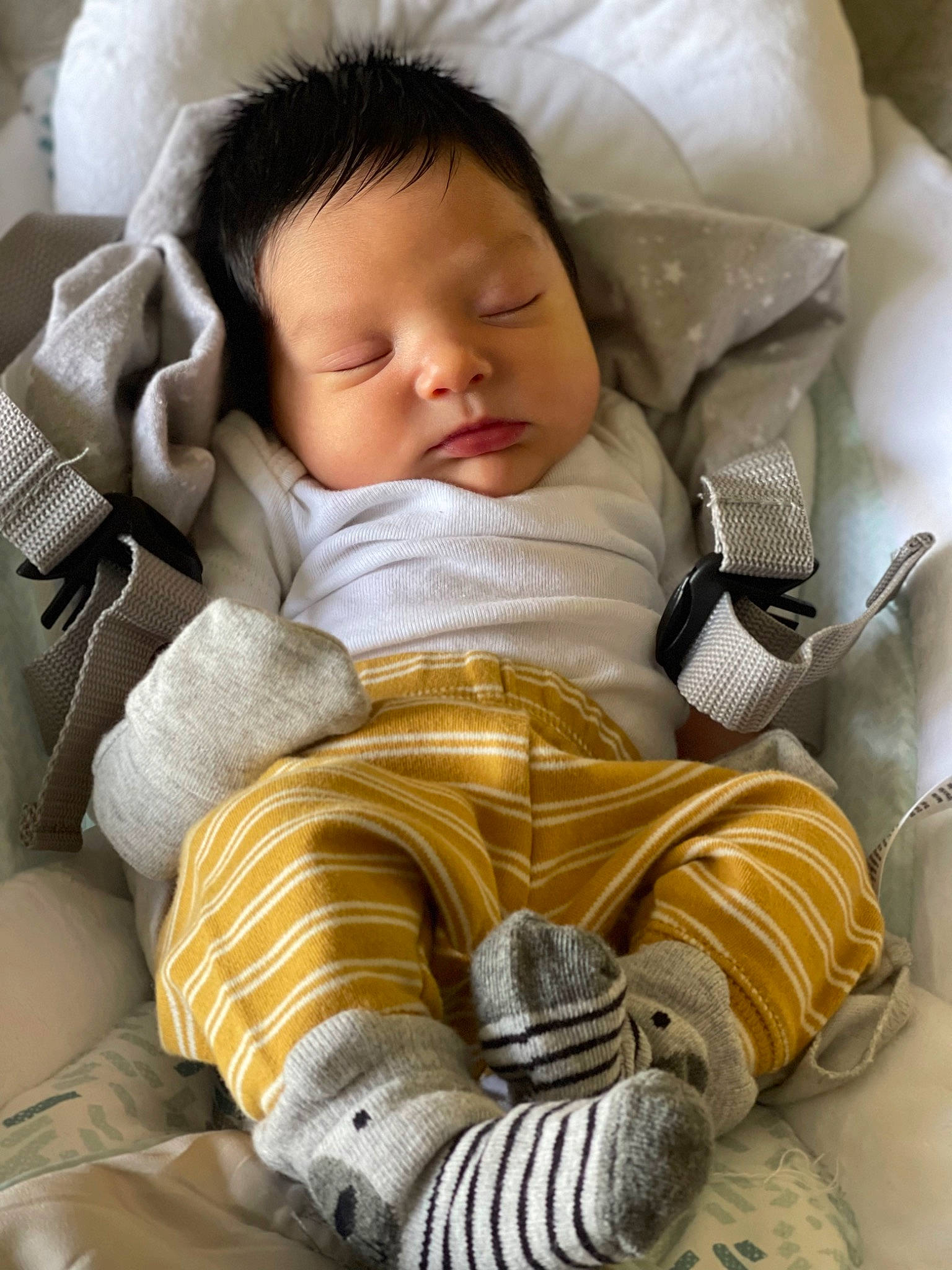 Apollo joined the competition — help win amazing prizes! baby, baby_sleeping, baby_toddler_clothing, beauty, bedtime, cheek, child, comfort, eye, face, happy, head, linens, nose, person, sitting, skin, textile, toddler, white